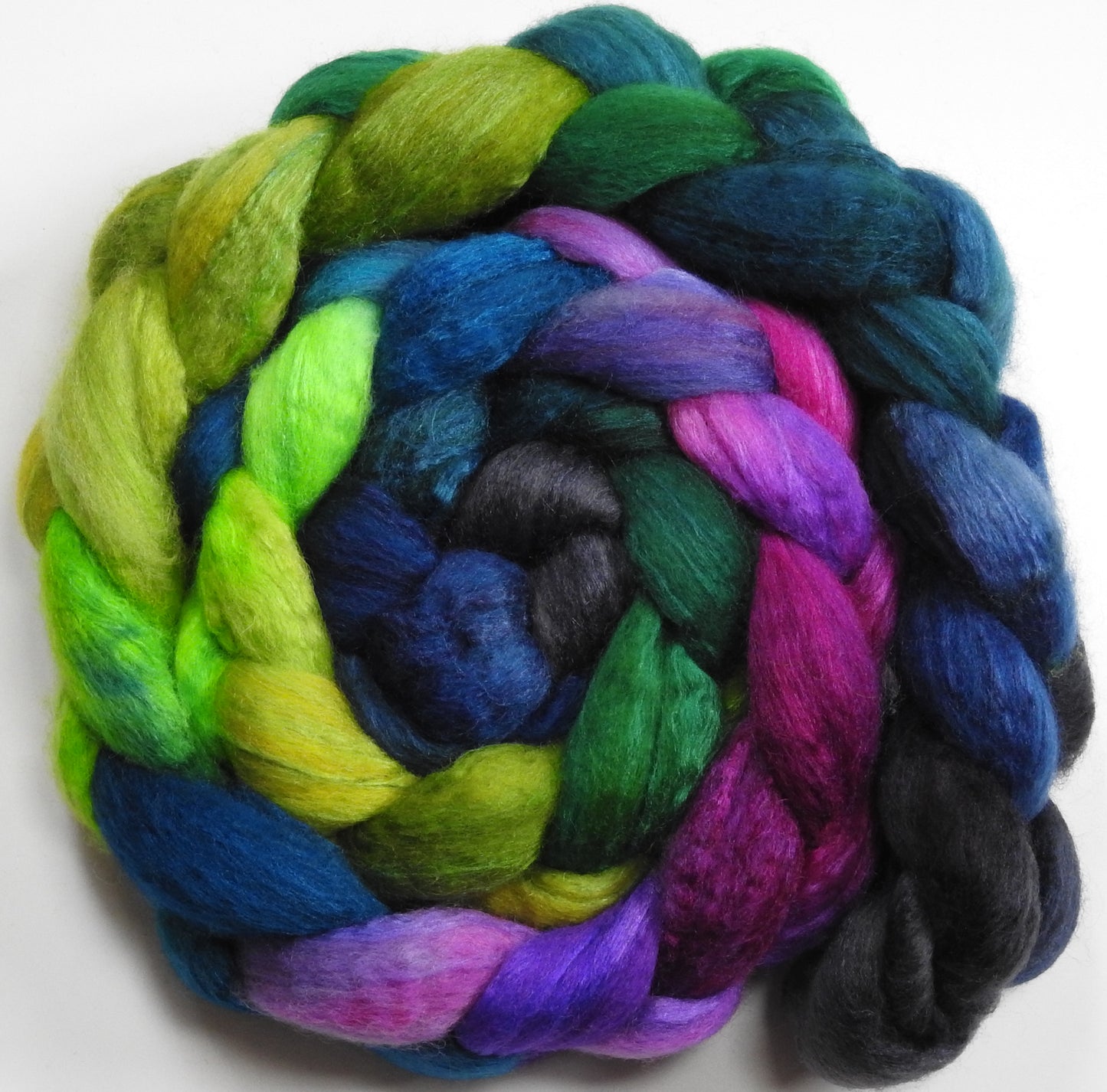 Aurora Borealis (5.8 oz) - Blue-faced Leicester/ Tussah Silk (75/25)