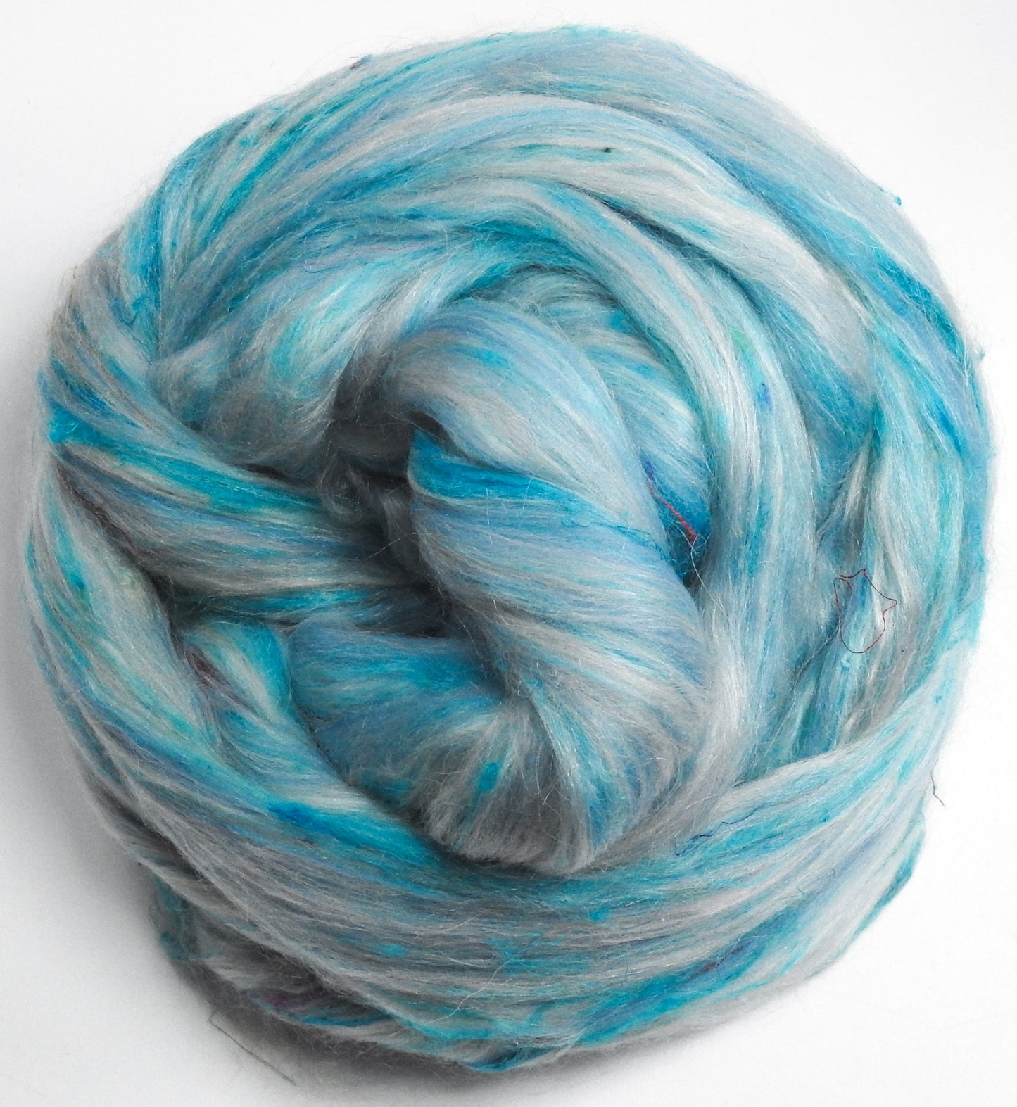 Breeze - Custom Blended Top- Merino/ Rambouillet/ Silk/ Baby Alpaca /Sari Silk(25/25/25/15/10)