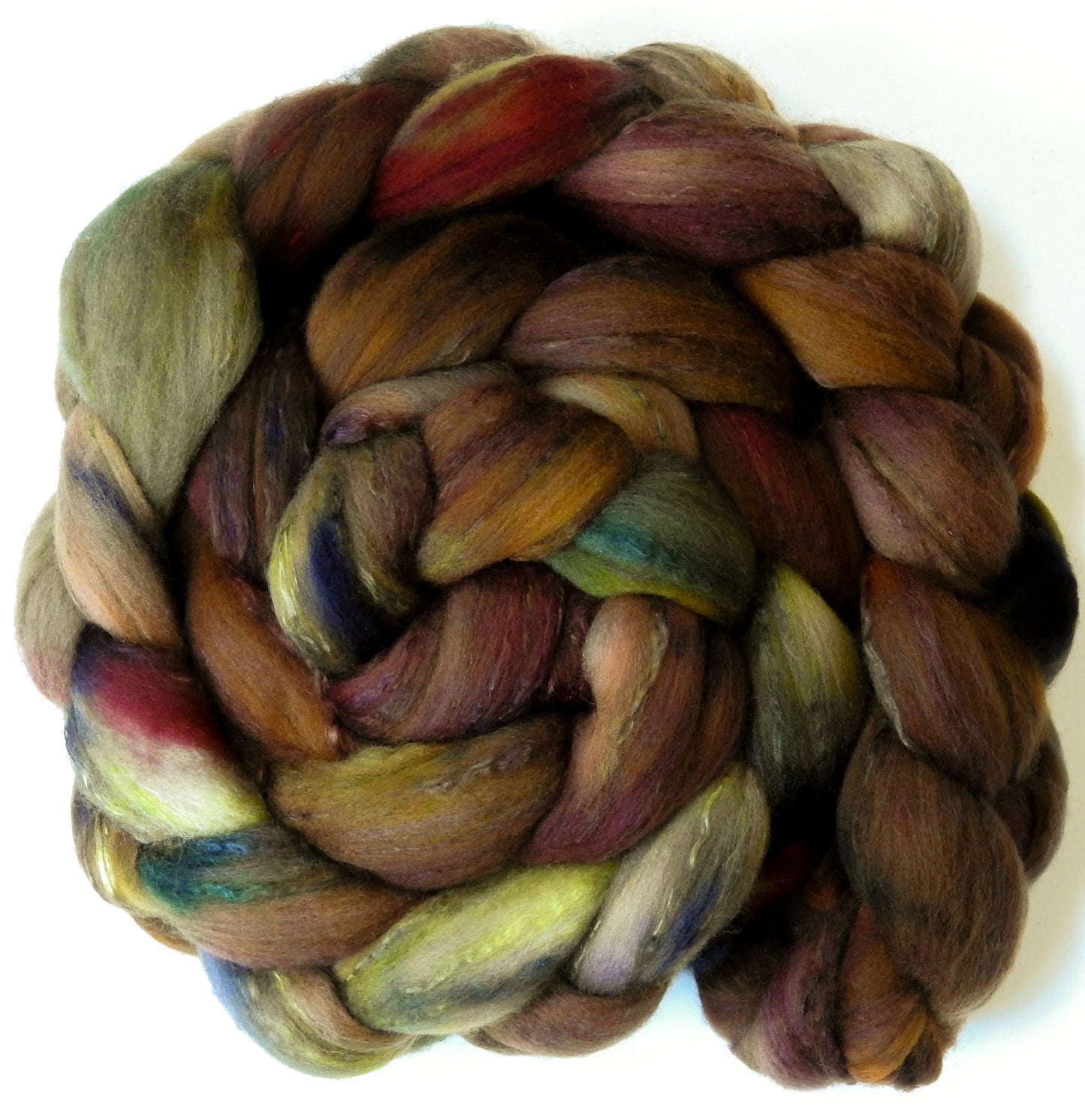 Chestnut (6.1 oz.) Organic Polwarth/mulberry silk (80/20)