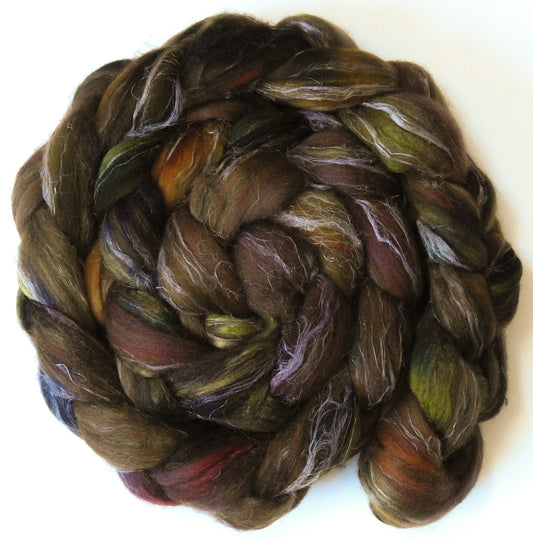 Chestnut (5.6 oz) - Merino/ Tussah Silk/ Natural Flax (50/25/25)