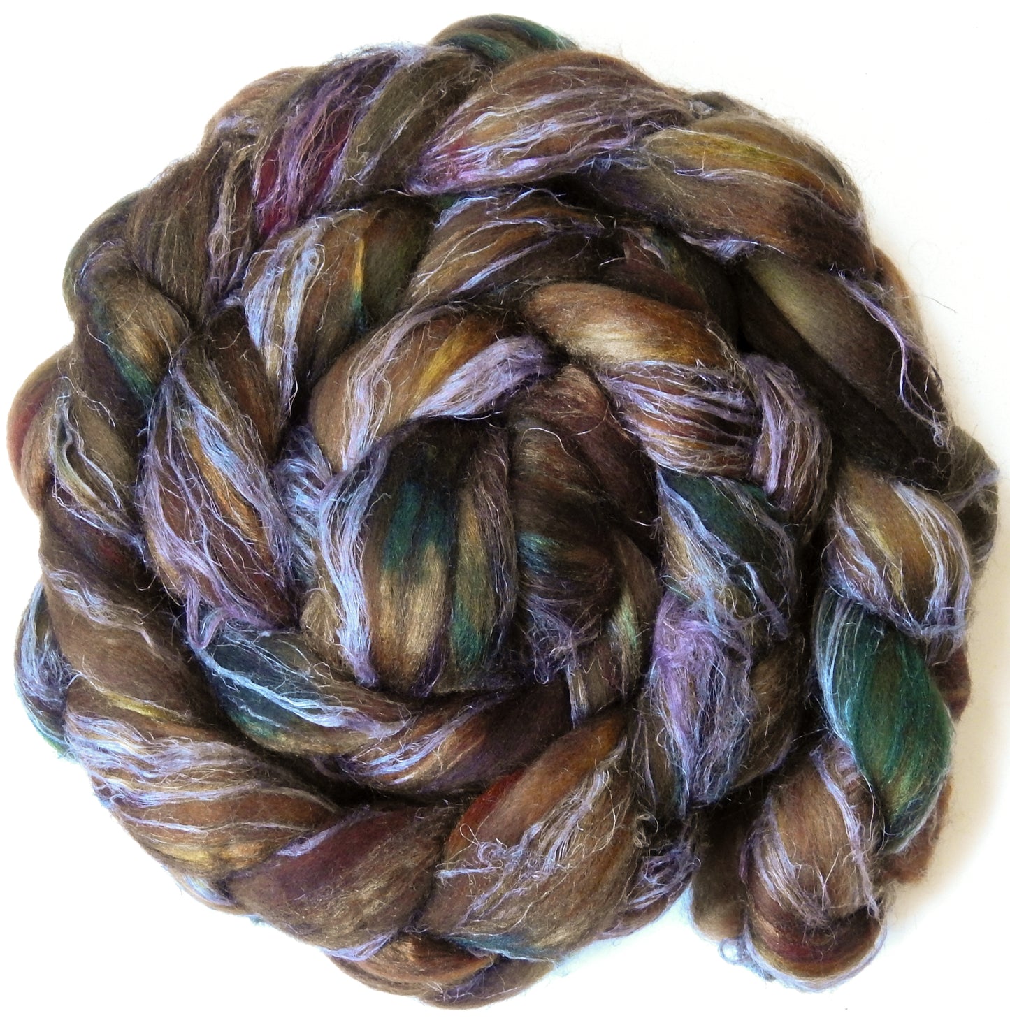 Pinecone (5.6 oz) - Merino/ Tussah Silk/ Natural Flax (50/25/25)