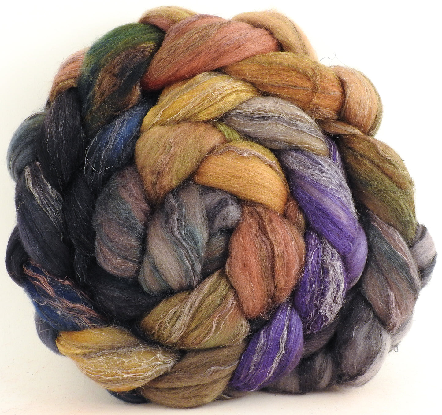 Cast Iron - (5.5 oz.) Merino/ Tussah Silk/ Natural Flax (50/25/25)
