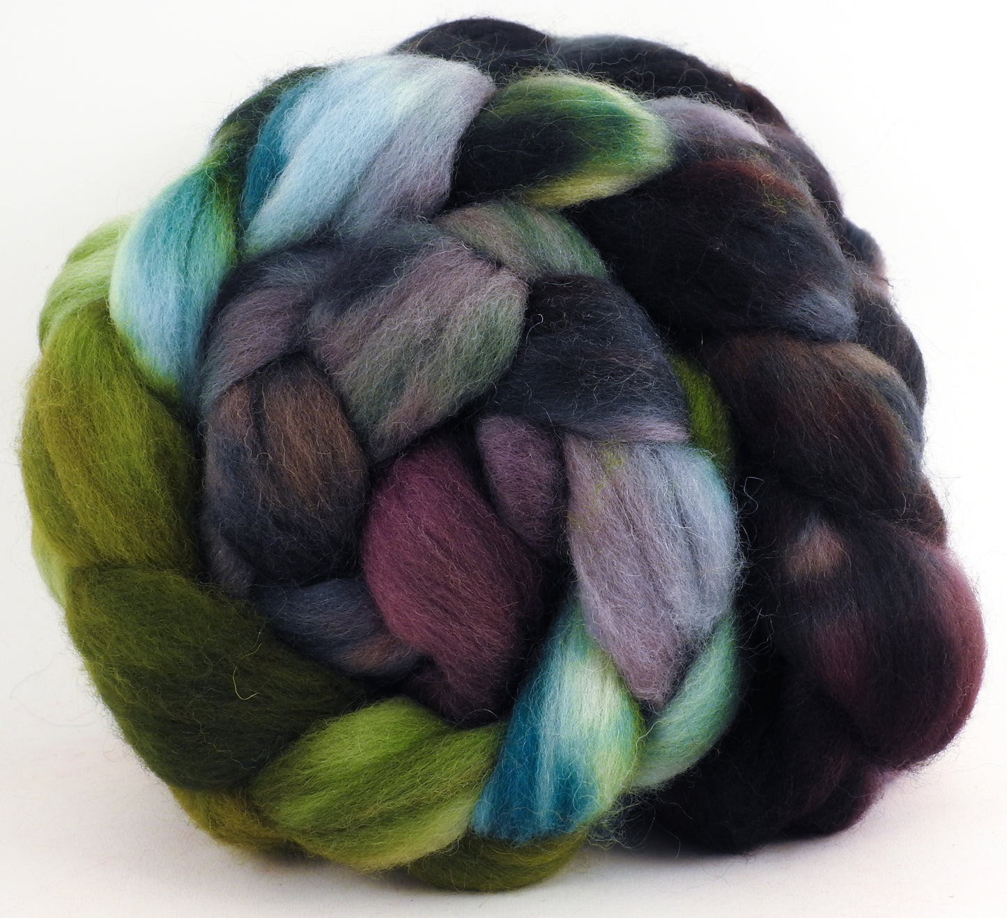 Symbiosis - Batt in a Braid #51 - Shropshire /Falkland / Kid Mohair (60/20/20)