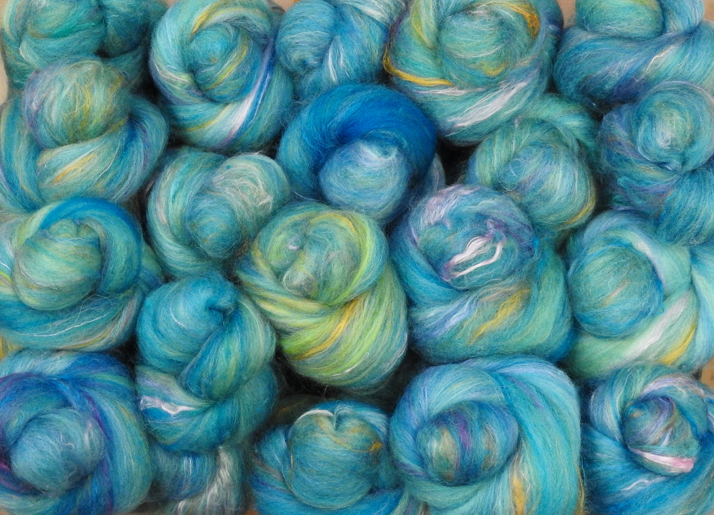 Sock Batts - Wishing Well - (4 oz.) - Inglenook Fibers