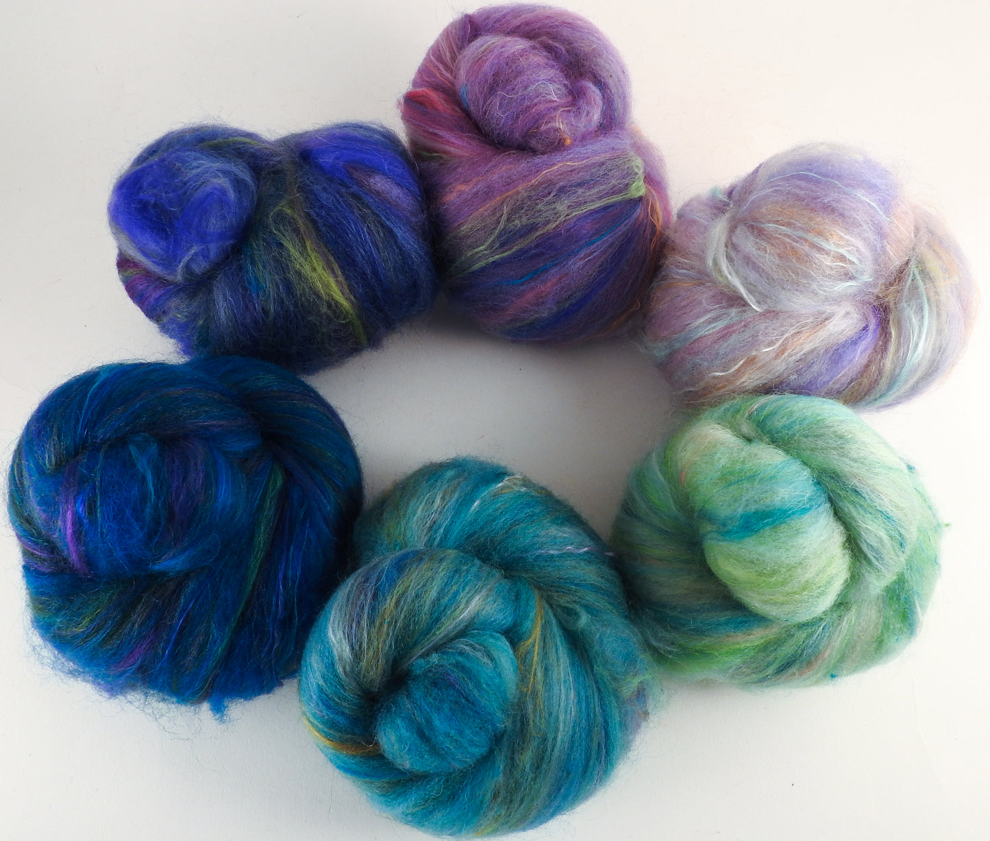 Sock Batts - Rock Candy - (4.6 oz.) - Inglenook Fibers