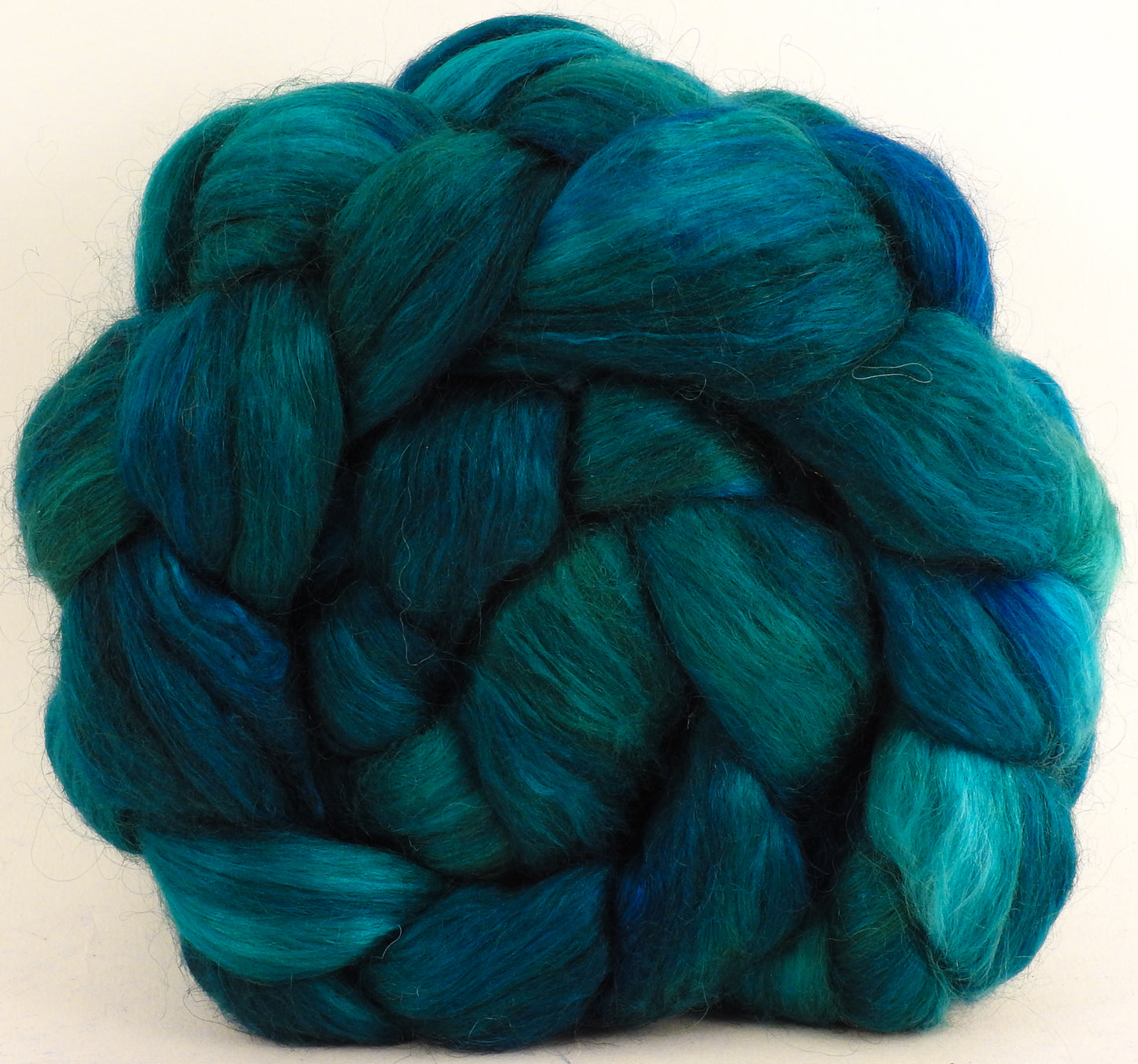 Viridian - Wensleydale/ Mulberry silk roving (65/35)