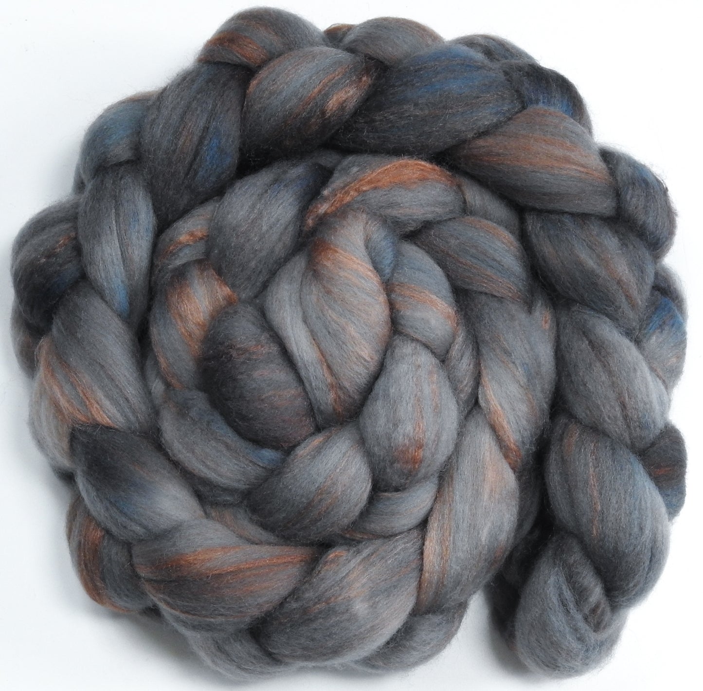 Smoke (5.4 oz) - Polwarth / Tussah silk (85/15)