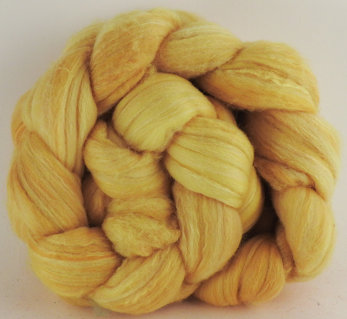 Batt in a Braid #35 - Weld (4.7 oz.) - Sw Merino (18.5 mic) /Merino (18.5 mic) / Tussah Silk (40/40/20) - Inglenook Fibers