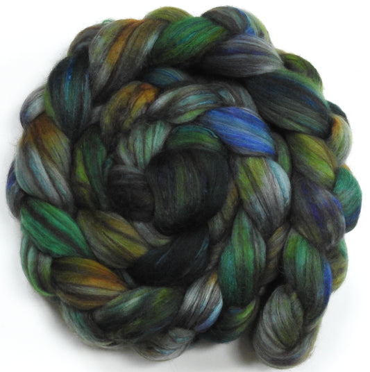 Estuary -5.6 oz - 18.5 mic merino/ camel/ brown alpaca/ mulberry silk/ (40/20/20/20)