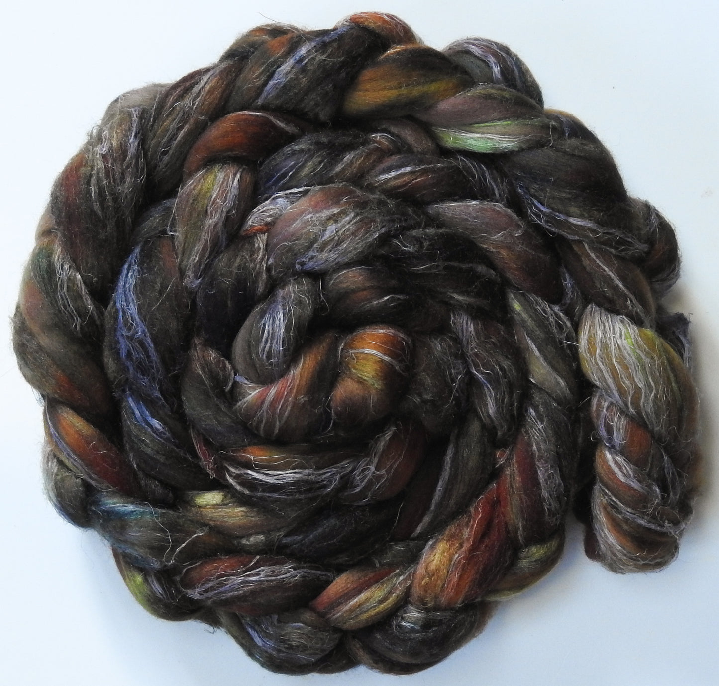 Chestnut - Merino/ Tussah Silk/ Natural Flax (50/25/25)