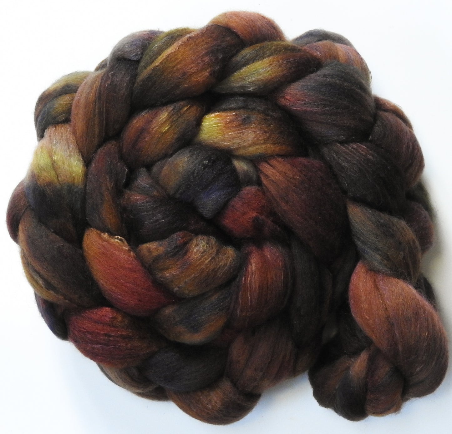 Chestnut (5.8 oz) - Organic Polwarth / Mulberry Silk (80/20)
