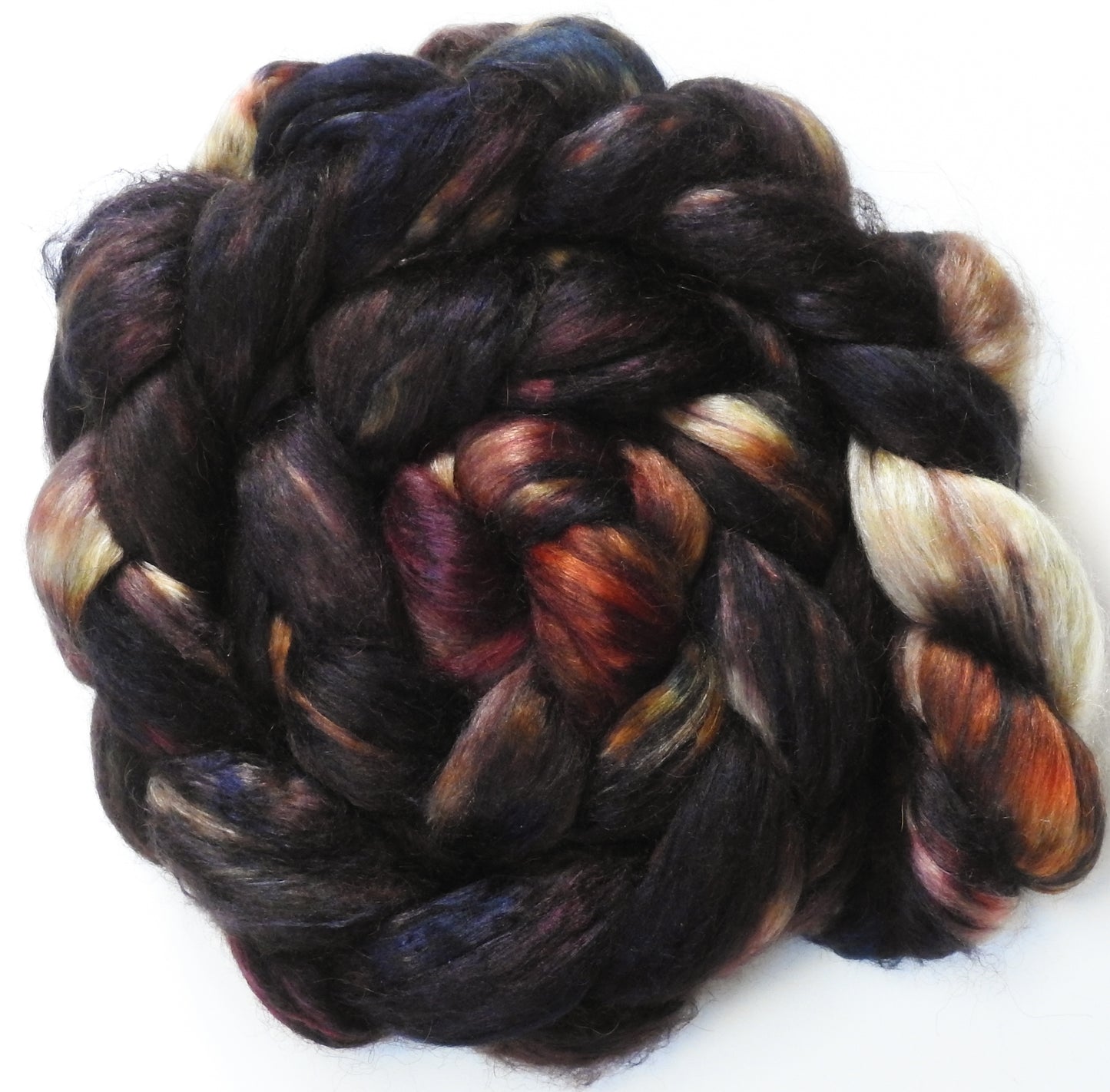 Chestnut - Baby camel/ tussah silk top (50/50)
