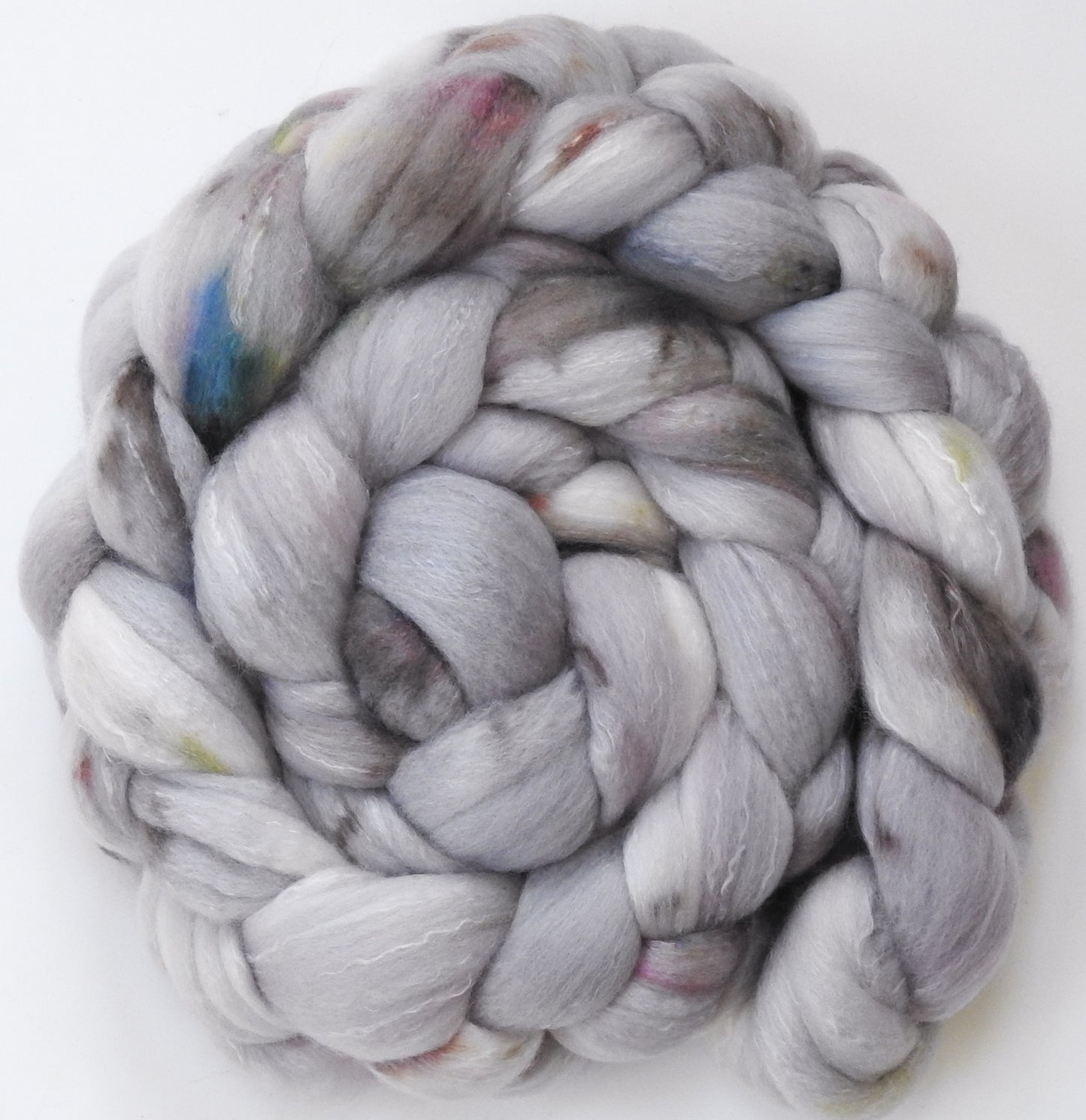 Pearly Gates (5.6 oz) - Organic Polwarth / mulberry silk (80/20)