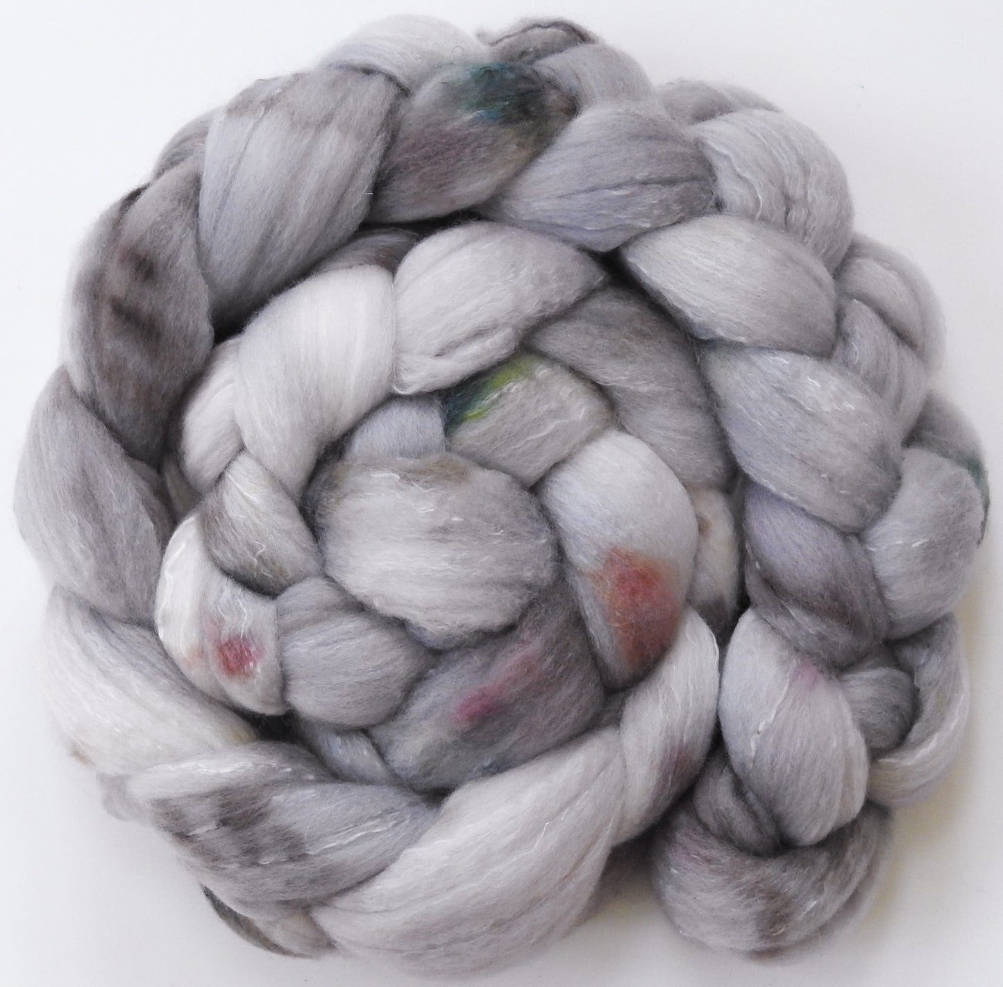 Pearly Gates (5.6 oz) - Organic Polwarth / mulberry silk (80/20)
