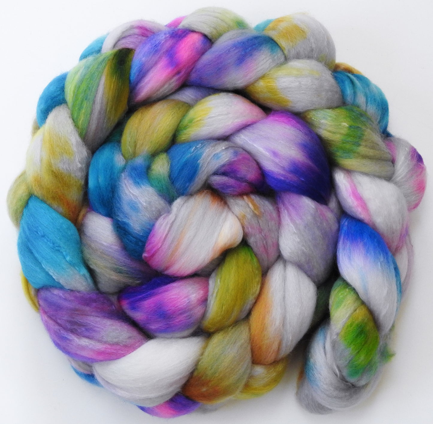 Sidewalk Chalk (5.6 oz) - Organic Polwarth / mulberry silk (80/20)