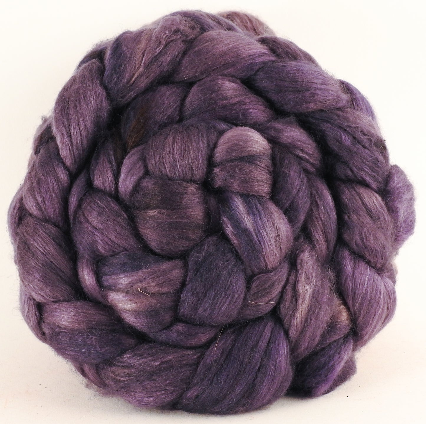 Baby camel/ tussah silk top (50/50) - Logwood - 3.2 oz. - Inglenook Fibers