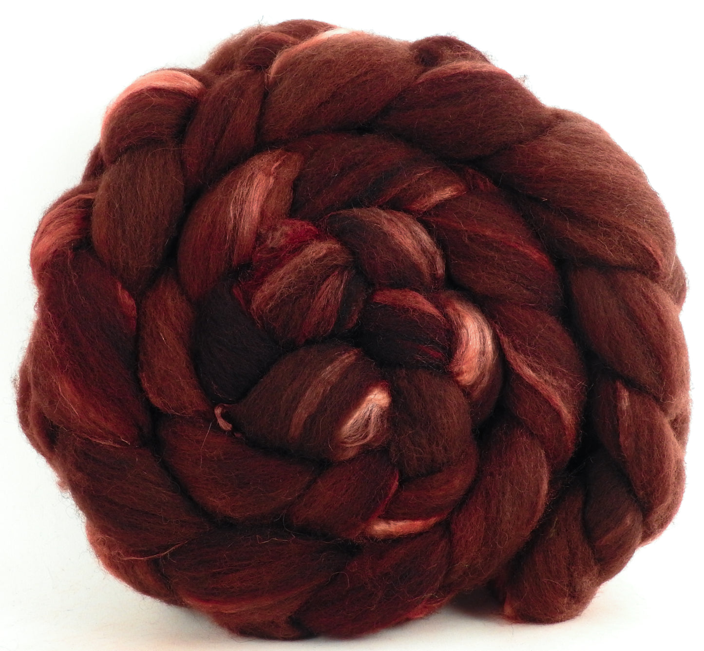 Sumac (5.7 oz) - Grey Shetland/ Tussah Silk (70/30)