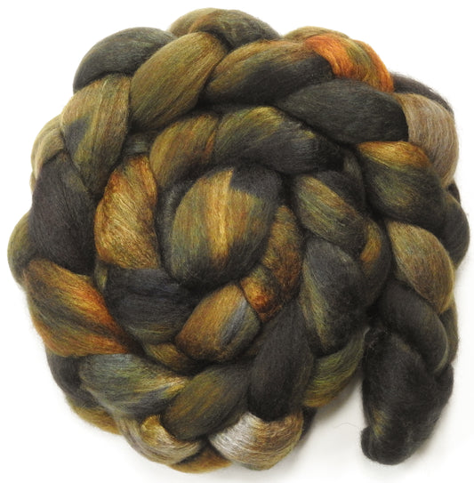 Bracken (4 oz)- Lt. Silver Haunui / Mulberry Silk (75/25) 23.6 mic.