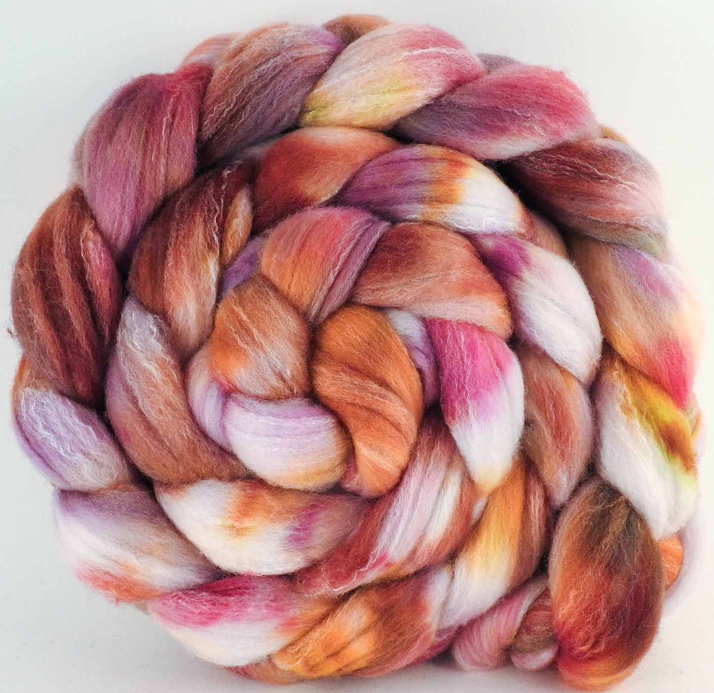 Targhee/silk/ bamboo- (80/10/10) - Pink Amethyst - 5.9 oz. - Inglenook Fibers