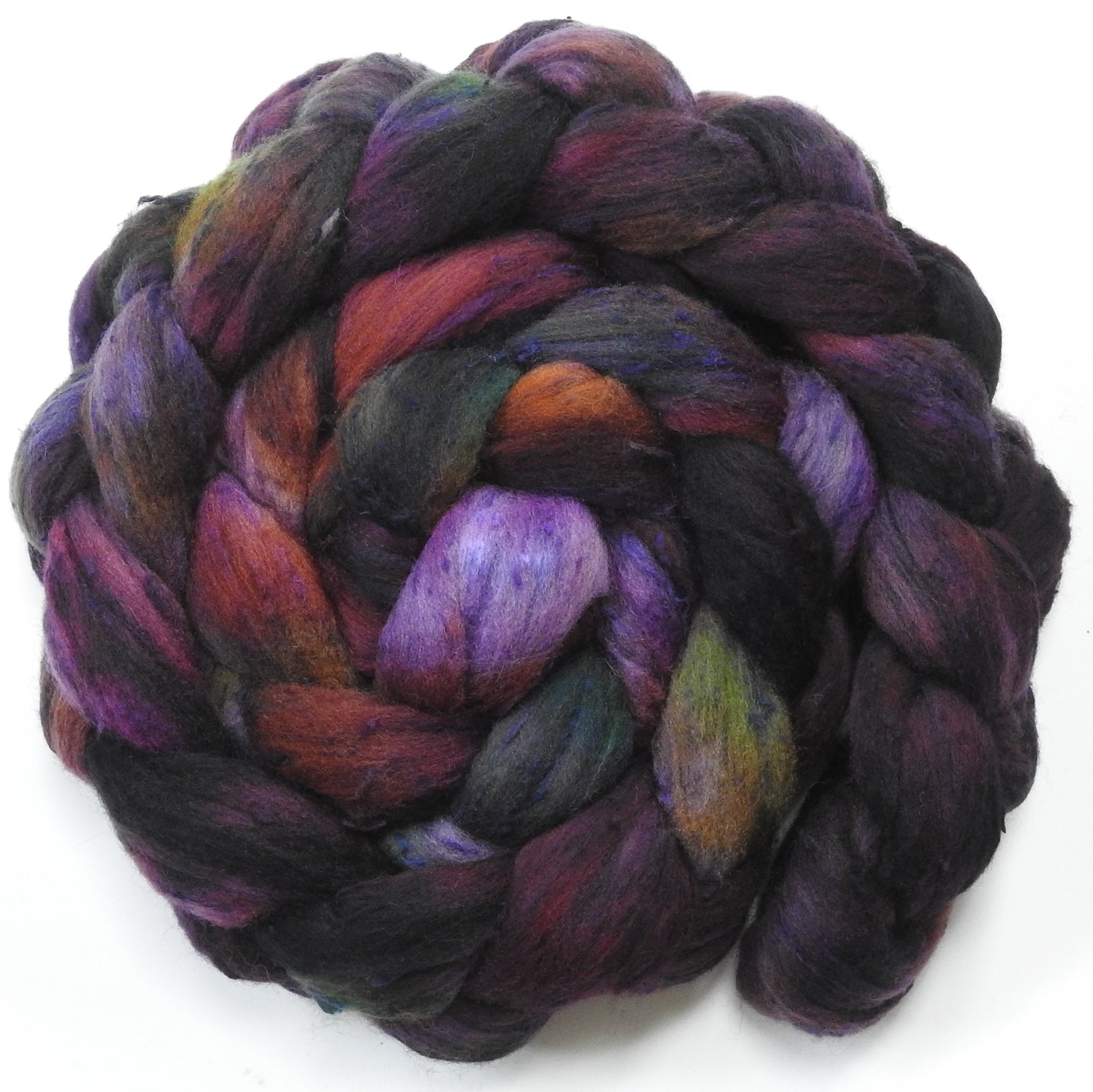Sherlock (5.5 oz)- 25 micron Merino/ Silk Slubs (70/30)