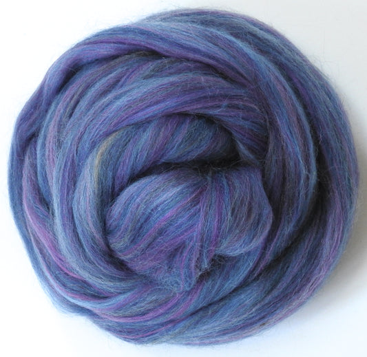 Comfrey - Custom Blended Top- Shetland/ BFL/ Bio-Nylon ) (50/25/25)