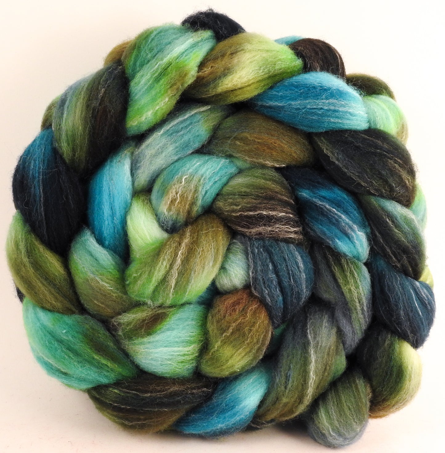 Targhee/silk/ bamboo- (80/10/10) - Bog - 5.6 oz. - Inglenook Fibers