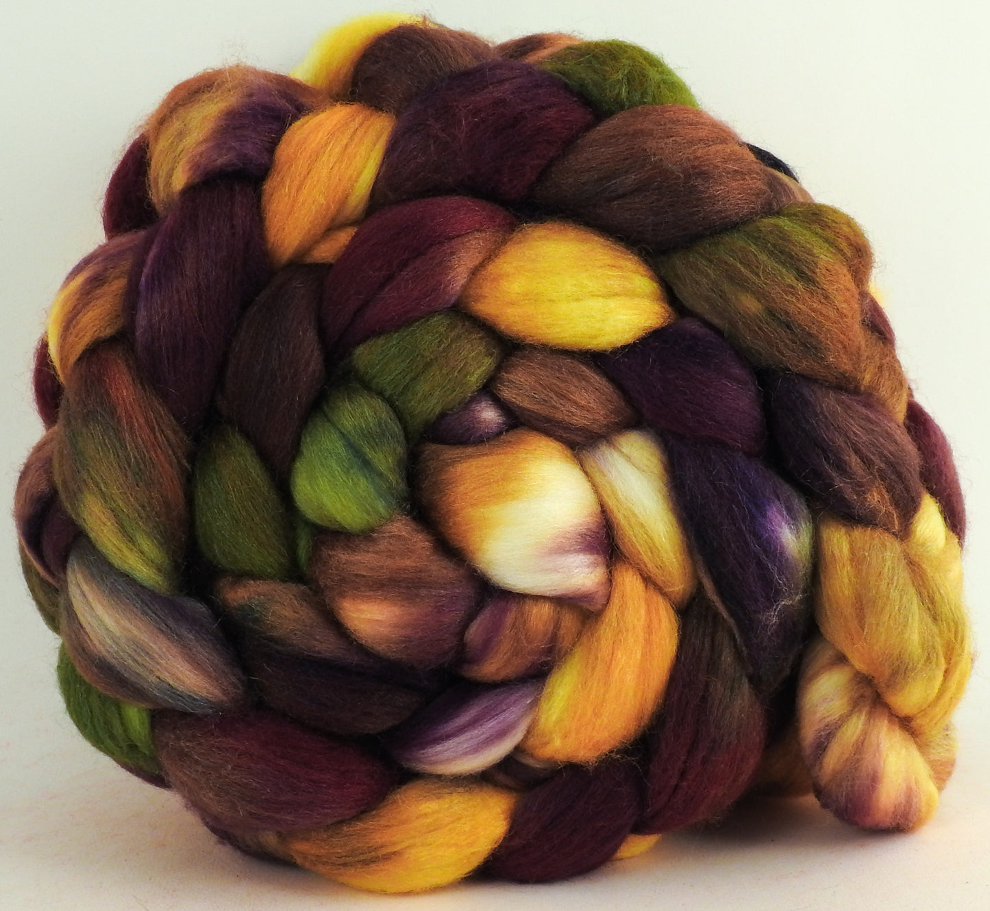 Leaf Pile (5.4 oz) -18.5 Micron Merino/ Tussah Silk (50/50)