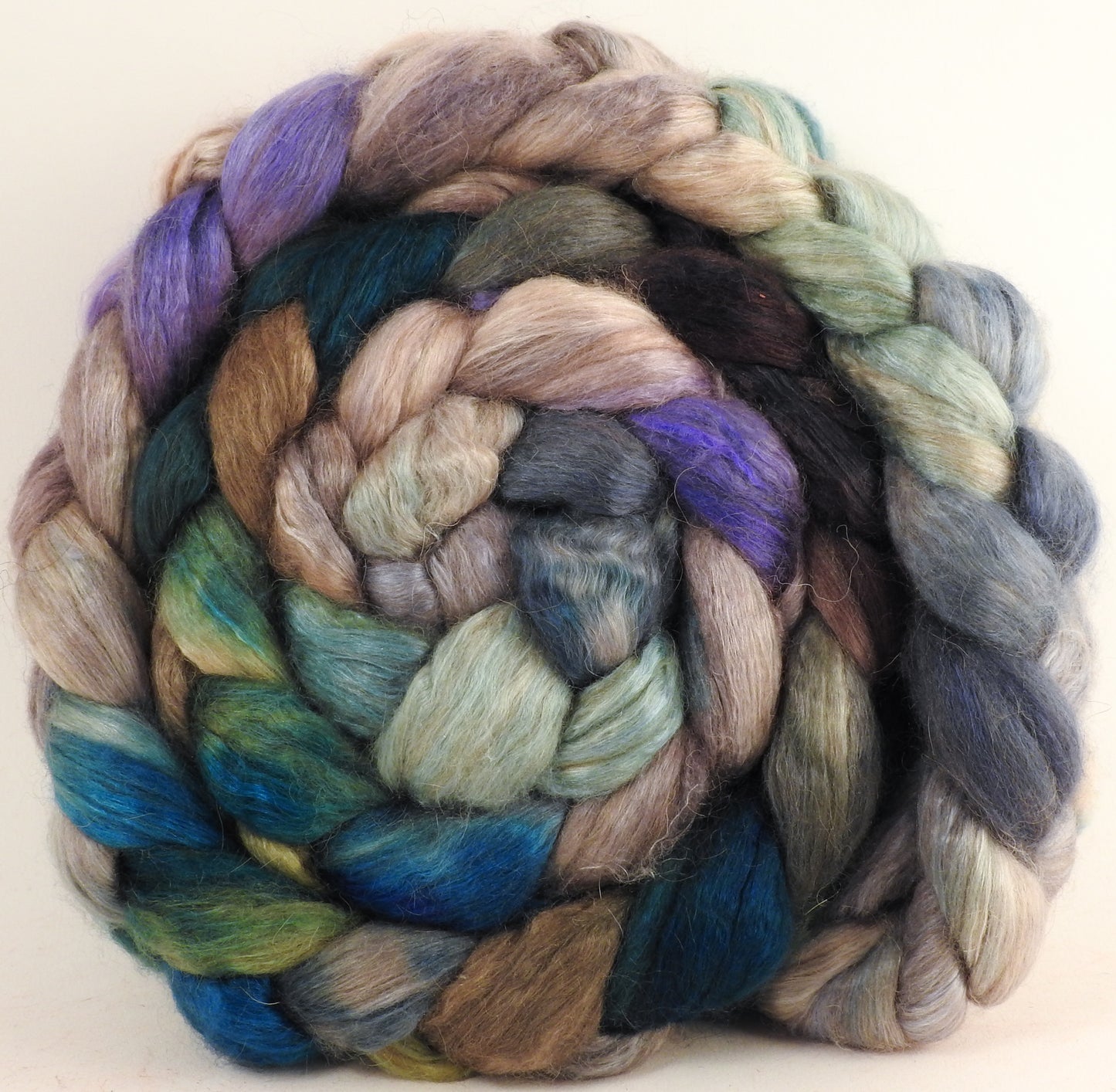 Baby camel/ tussah silk top (50/50) - Tempest - (4.2 oz) - Inglenook Fibers