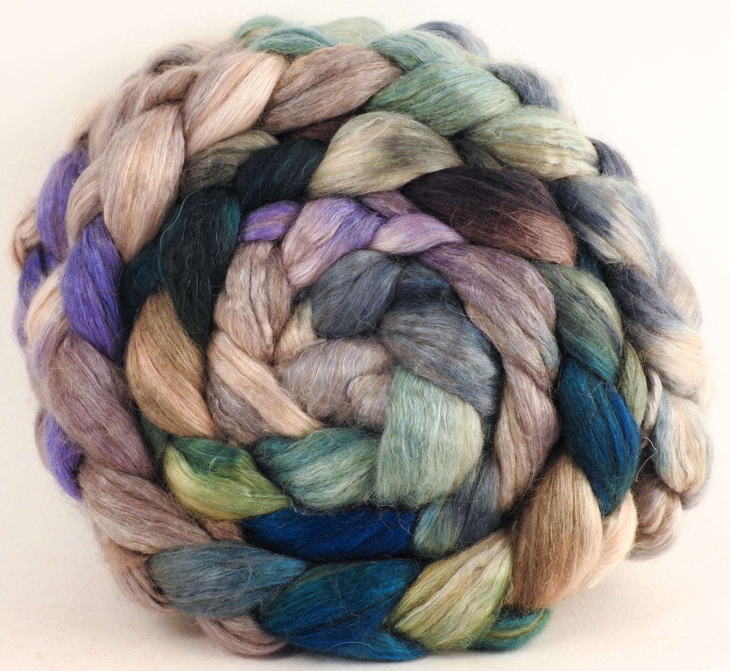 Baby camel/ tussah silk top (50/50) - Tempest - (4.2 oz) - Inglenook Fibers