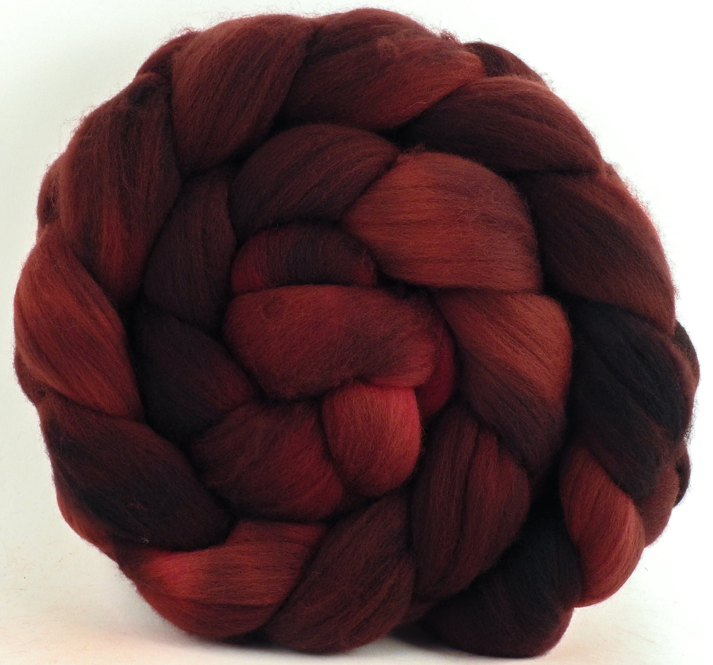 RESERVED for blizknit- Sumac - Organic Polwarth - 5 oz.x2