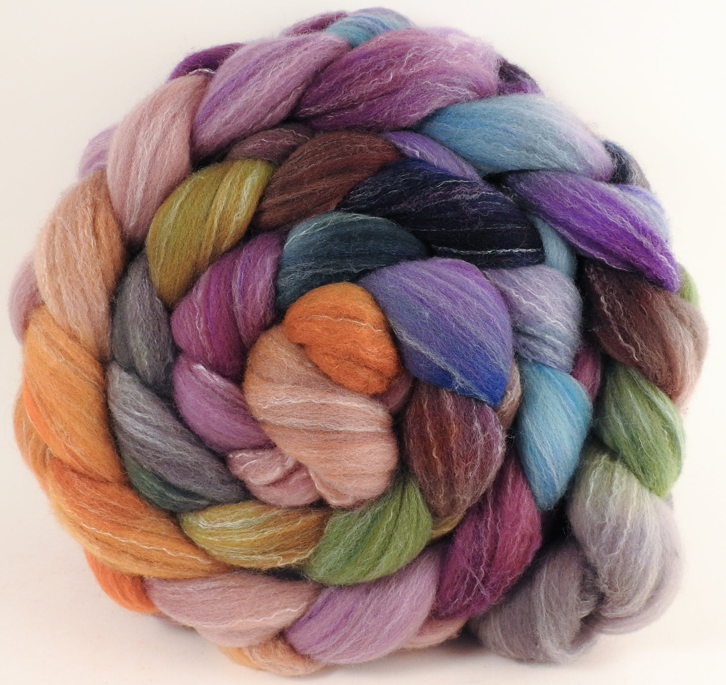 Targhee/silk/ bamboo- (80/10/10) - Asters - 5.9 oz. - Inglenook Fibers