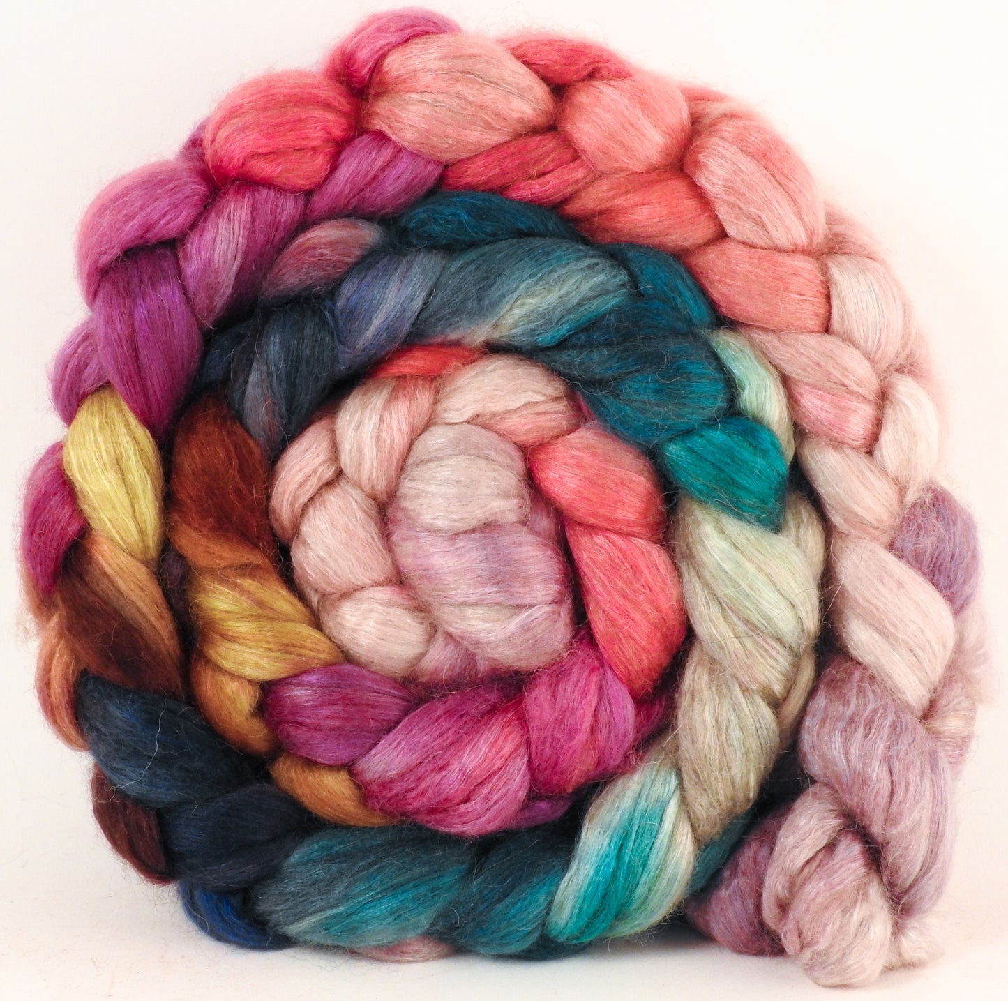 Baby camel/ tussah silk top ( 50/50) - Color Me Happy - Inglenook Fibers
