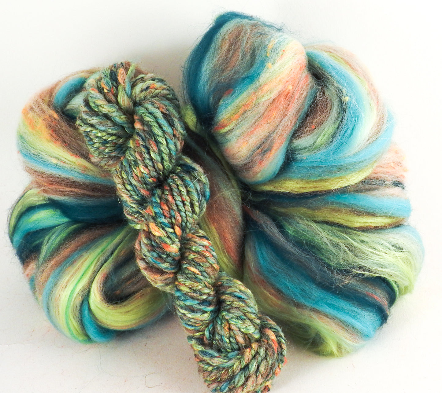Tidepool - Superfine Merino/ Manx Loaghtan / Tweed Blend/ Silk ( 40/25/25/10 ) - Inglenook Fibers