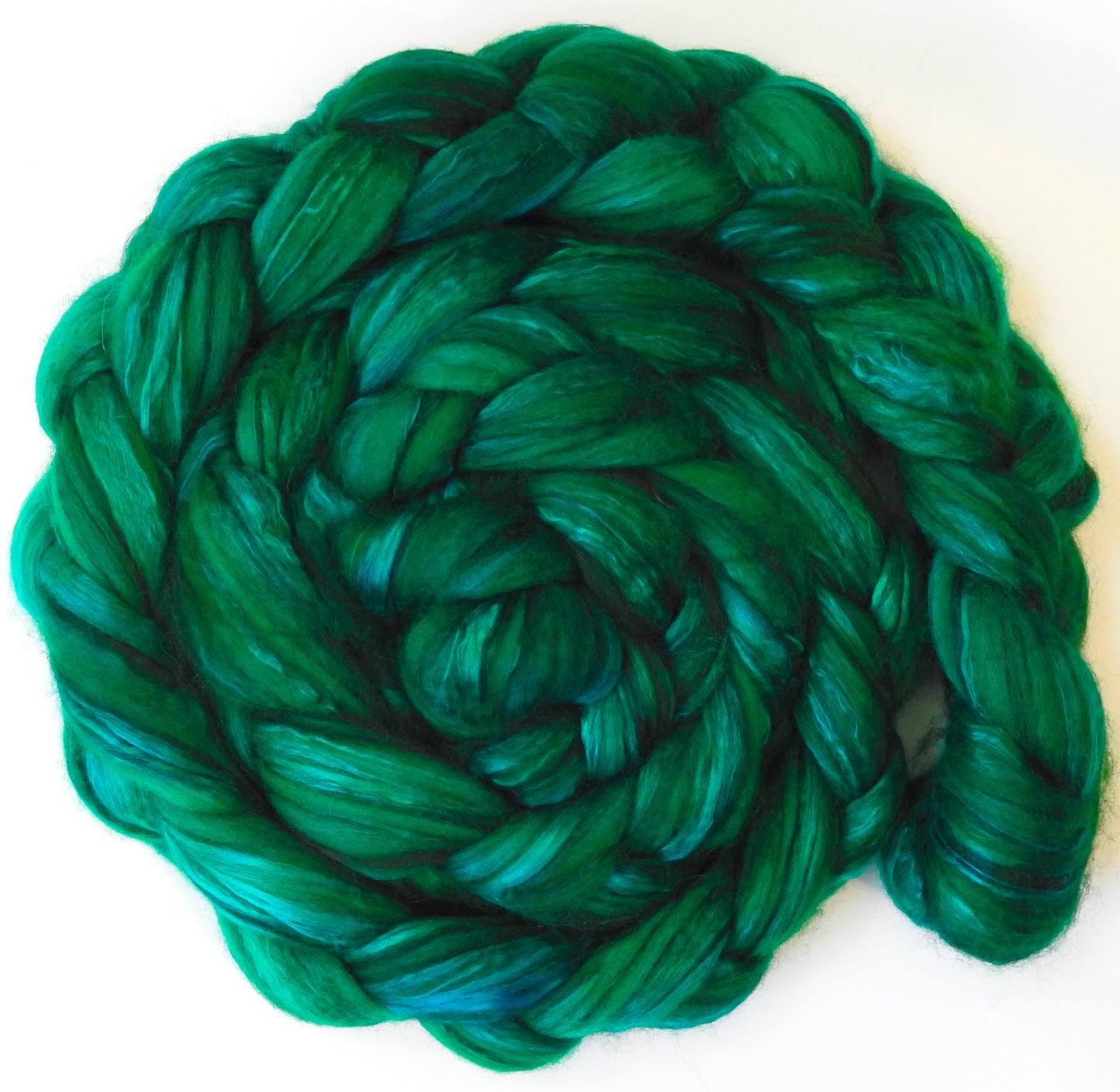 Shamrock (5.5 oz)- 18.5 mic merino/ camel/ brown alpaca/ mulberry silk/ (40/20/20/20)