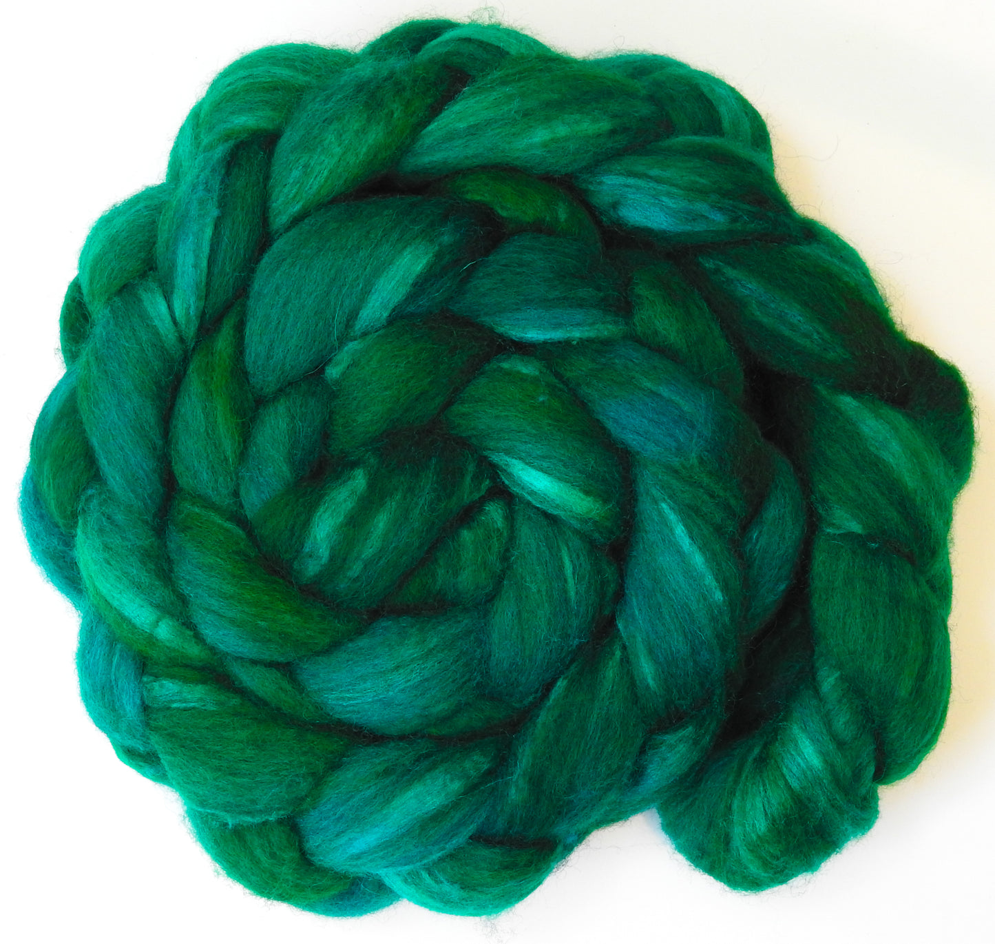 Shamrock (5.5 oz) - Grey Shetland/ Tussah Silk (70/30)