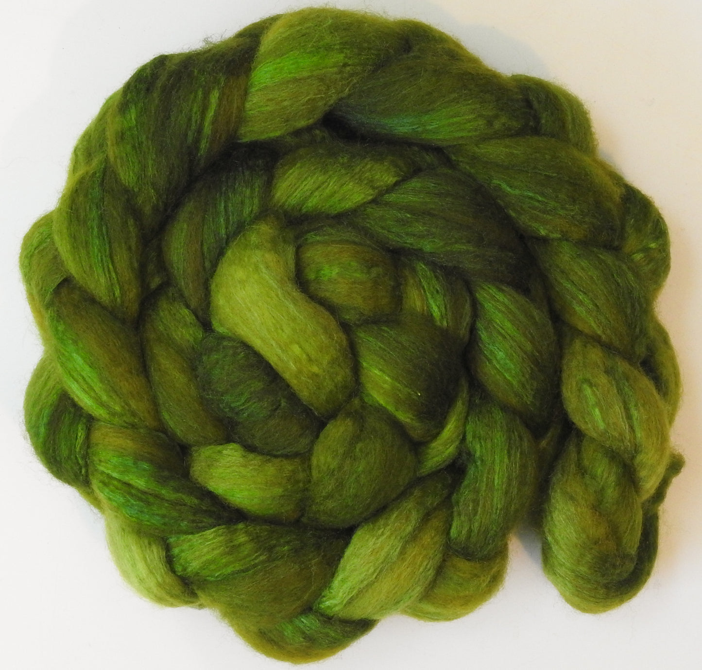 Fiddlehead (5.6 oz) - Blue-faced Leicester/ Tussah Silk (75/25)