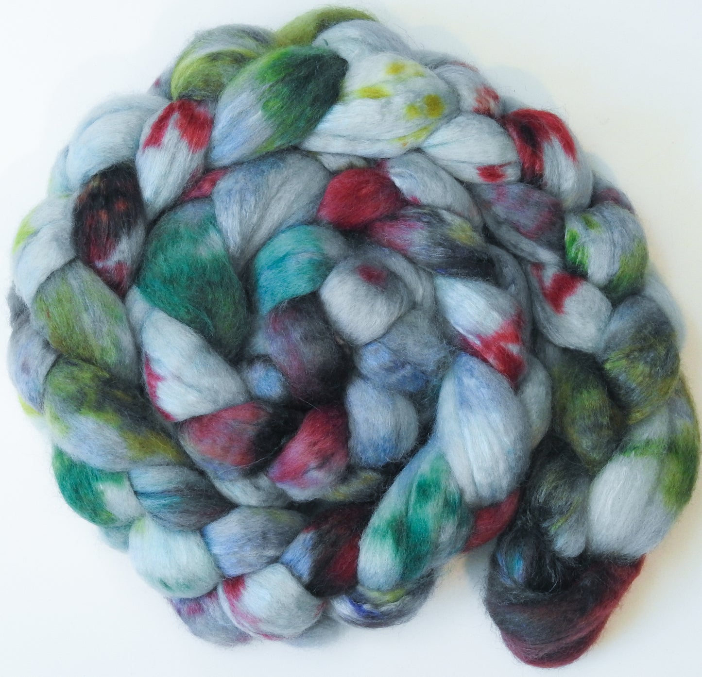 Skate Park-(5.6 oz) Blue-faced Leicester/ Tussah Silk (70/30)