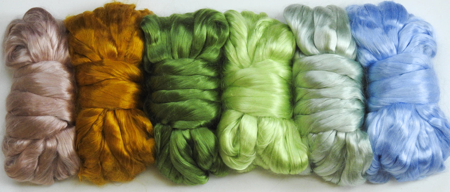 ON SALE!! --100% Mulberry Silk Sampler Set - Dawn- (6 oz)