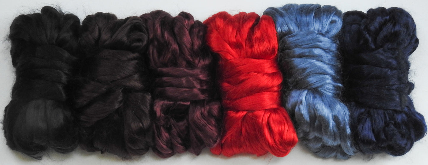 ON SALE!! 100% Mulberry Silk Sampler Set - Dusk- (6 oz)