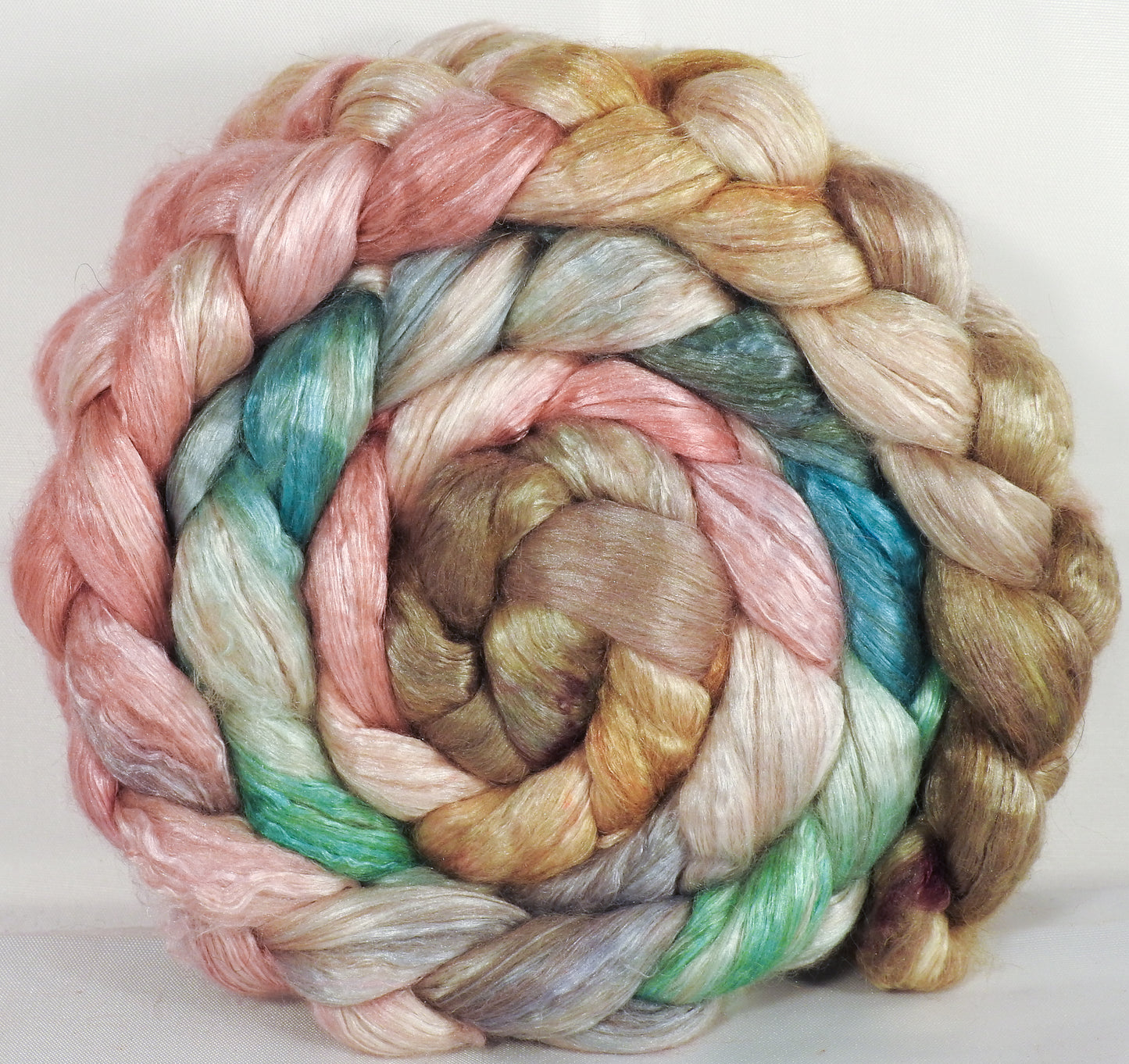 Baby camel/ tussah silk top (50/50) - Shabby Chic - 4 oz. - Inglenook Fibers