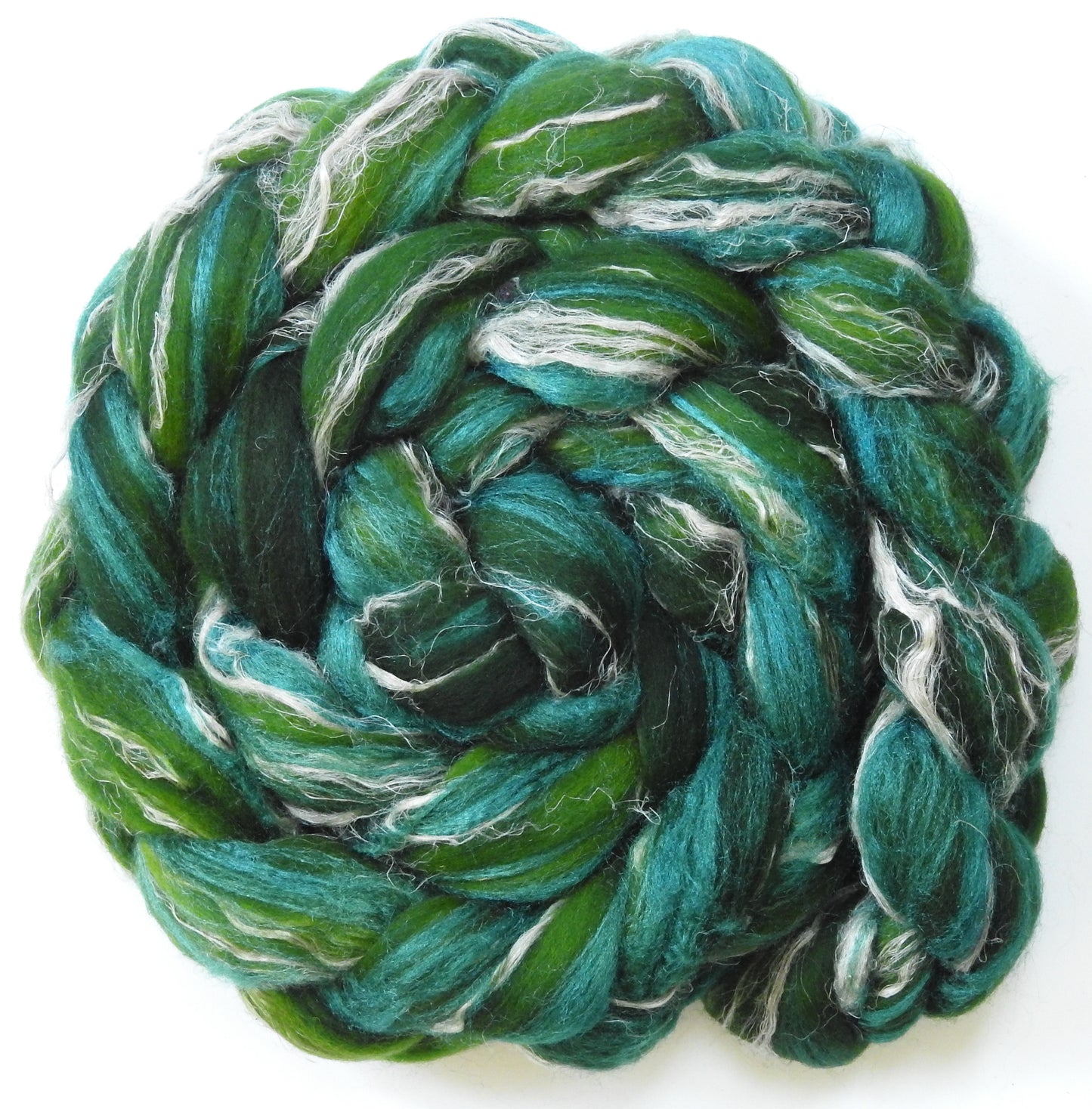 Dill Pickle (5.8 oz) - Merino/ Tussah Silk/ Natural Flax (50/25/25)