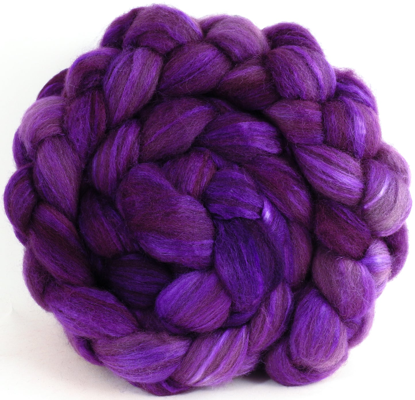 Byzantium (6.1 oz) - Grey Shetland/ Tussah Silk (70/30)