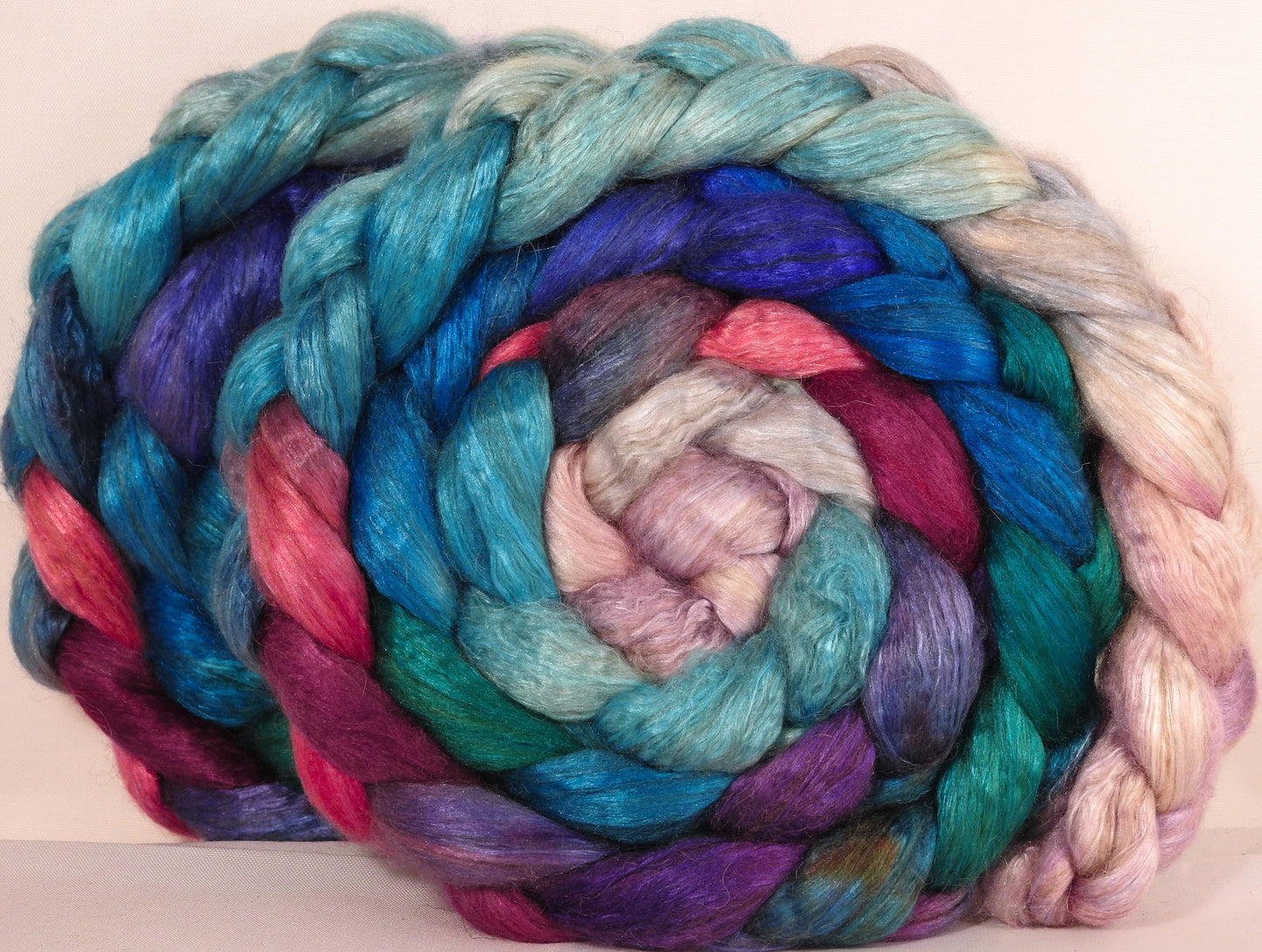 Baby camel/ tussah silk top ( 50/50) -Kangaroo Island - ( 4.2 oz) - Inglenook Fibers