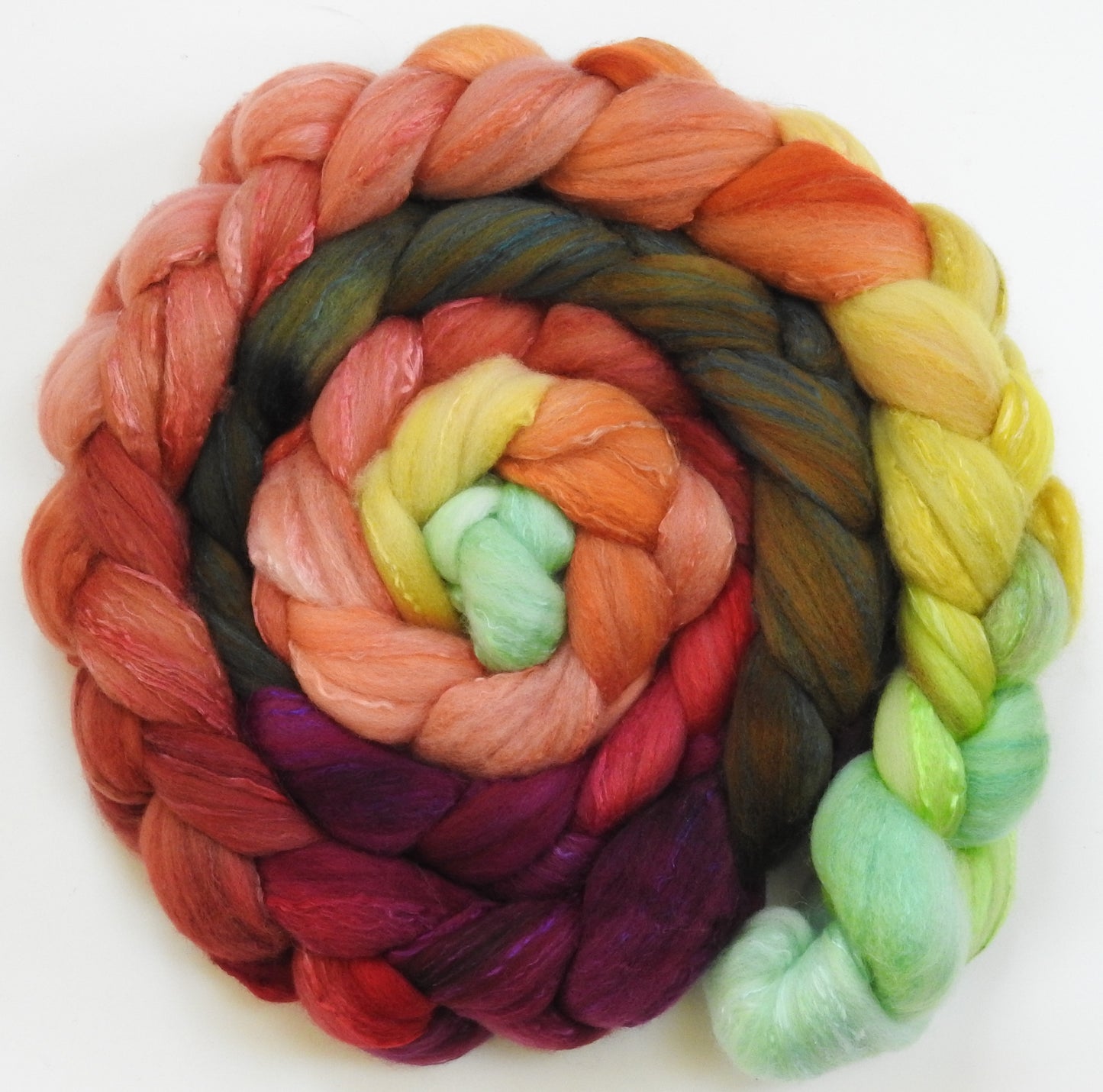 Icelandic Poppies - Organic Polwarth / Mulberry silk (80/20)