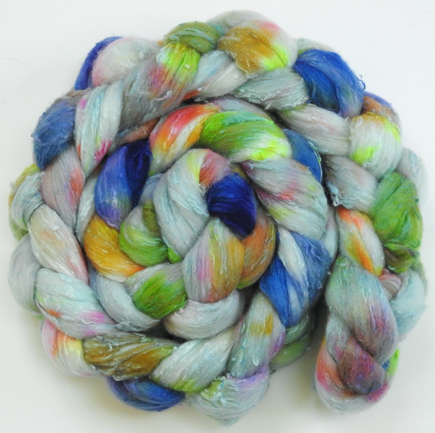 Head in the Clouds (5.6 oz)- 25 micron Merino/ Silk Slubs (70/30)