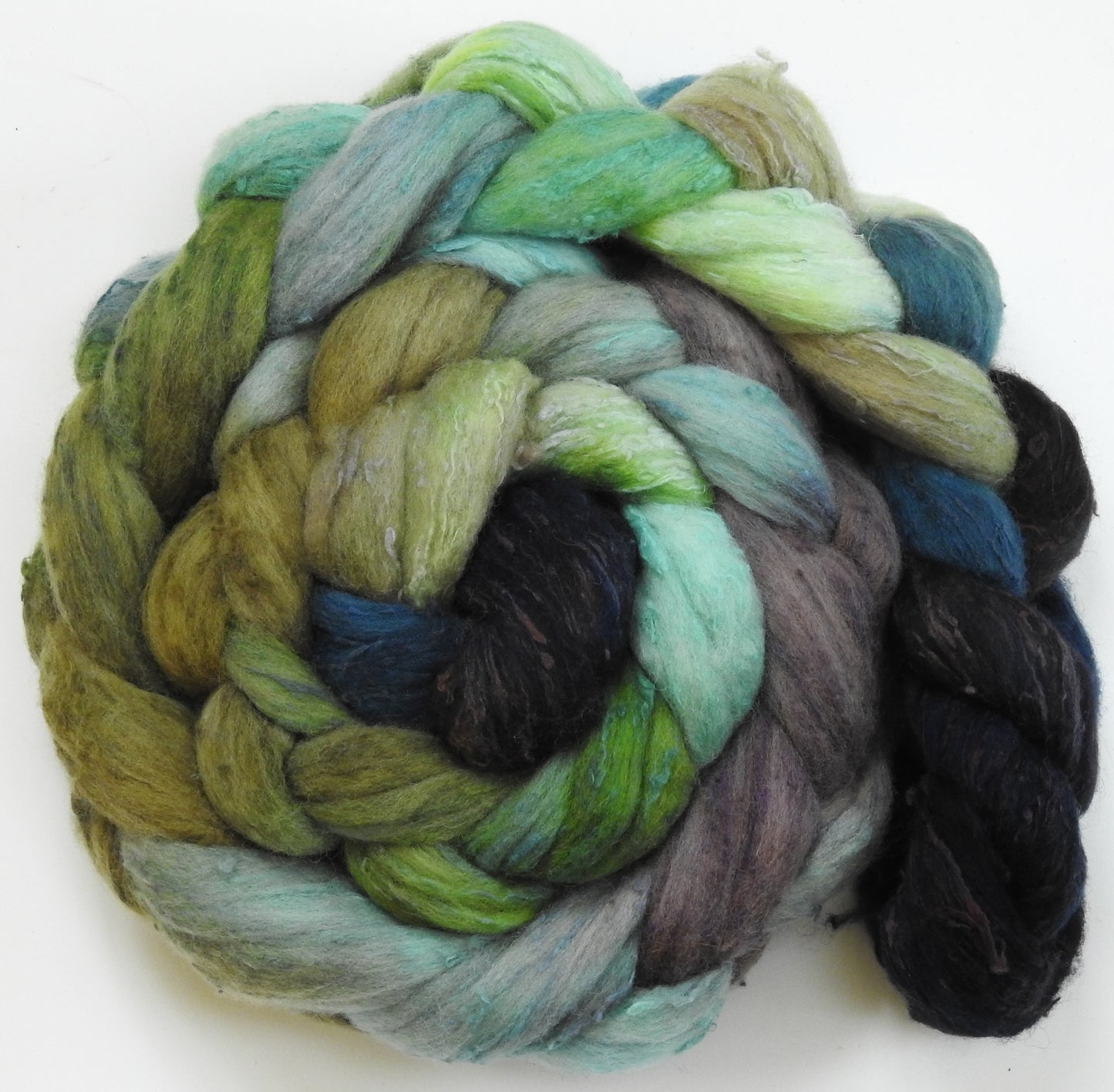 Downpour - 25 micron Merino/ Silk Slubs (70/30)