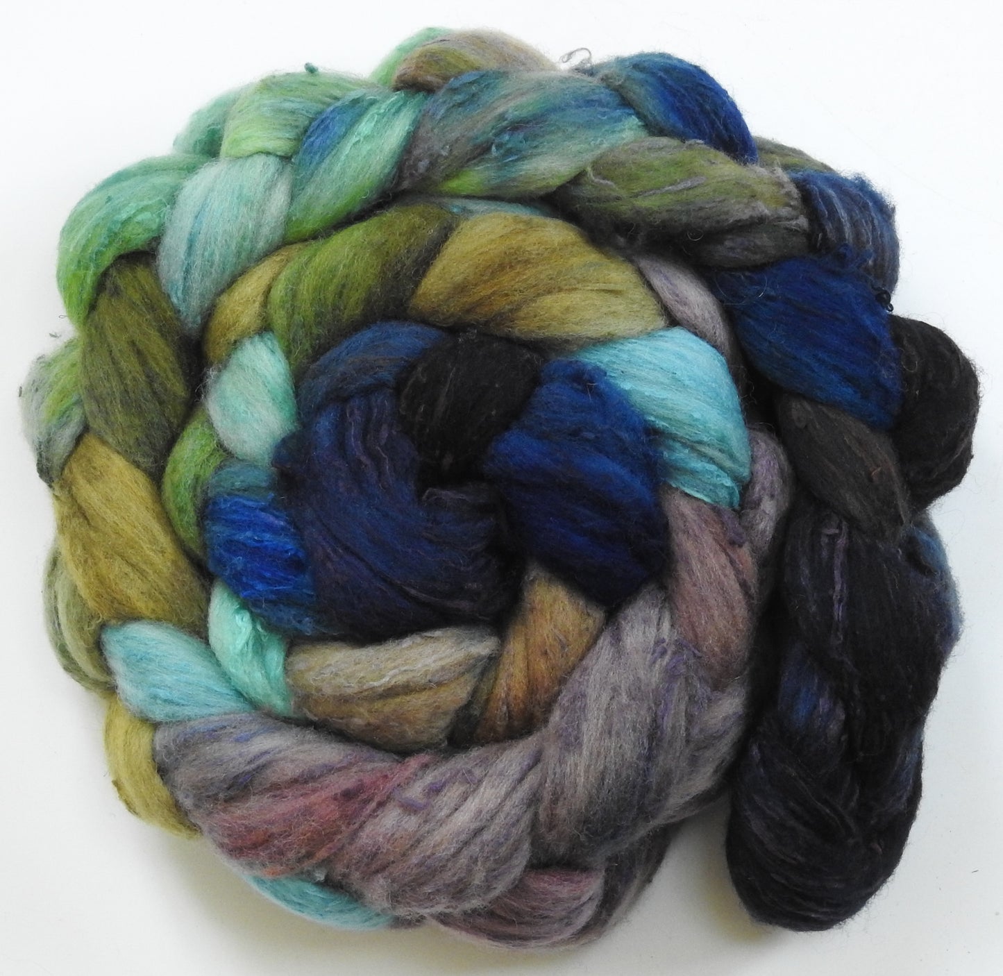 Downpour - 25 micron Merino/ Silk Slubs (70/30)