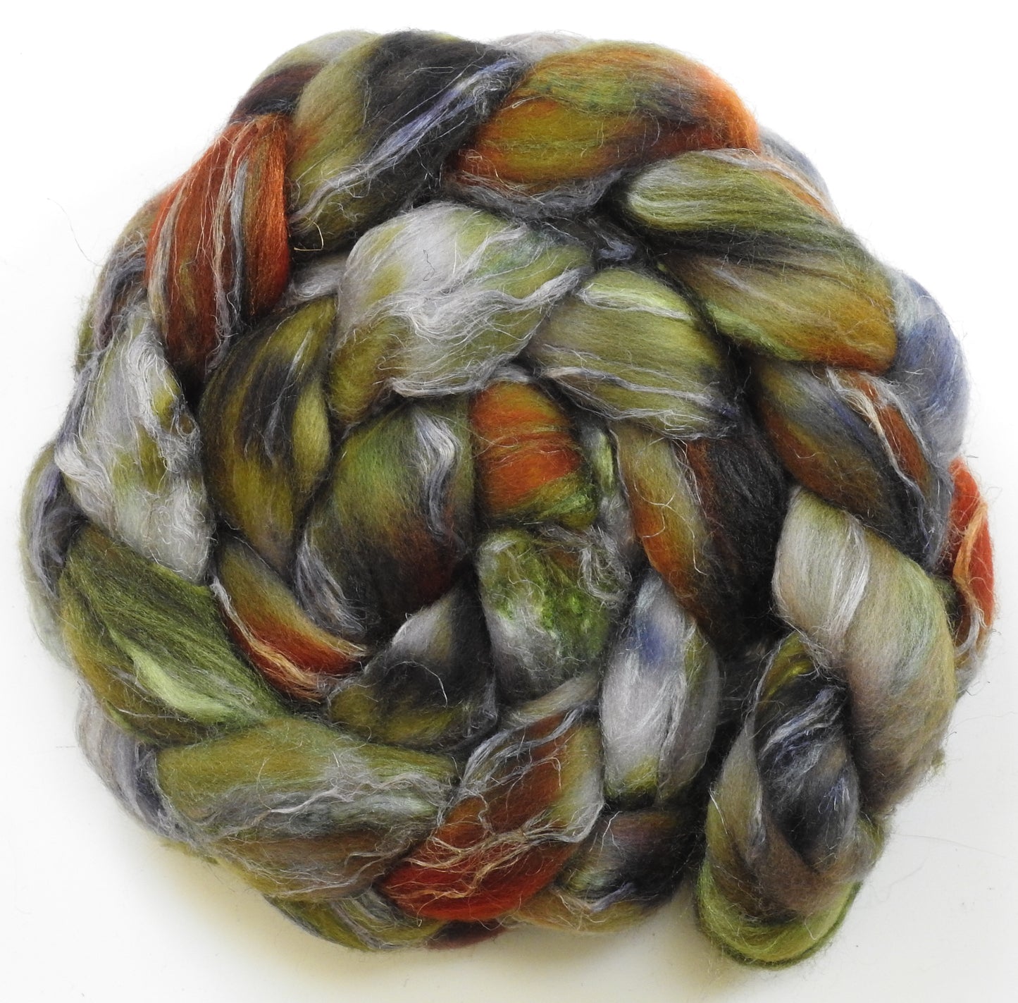 Lichenology (5.1 oz) - Merino/ Tussah Silk/ Natural Flax (50/25/25)