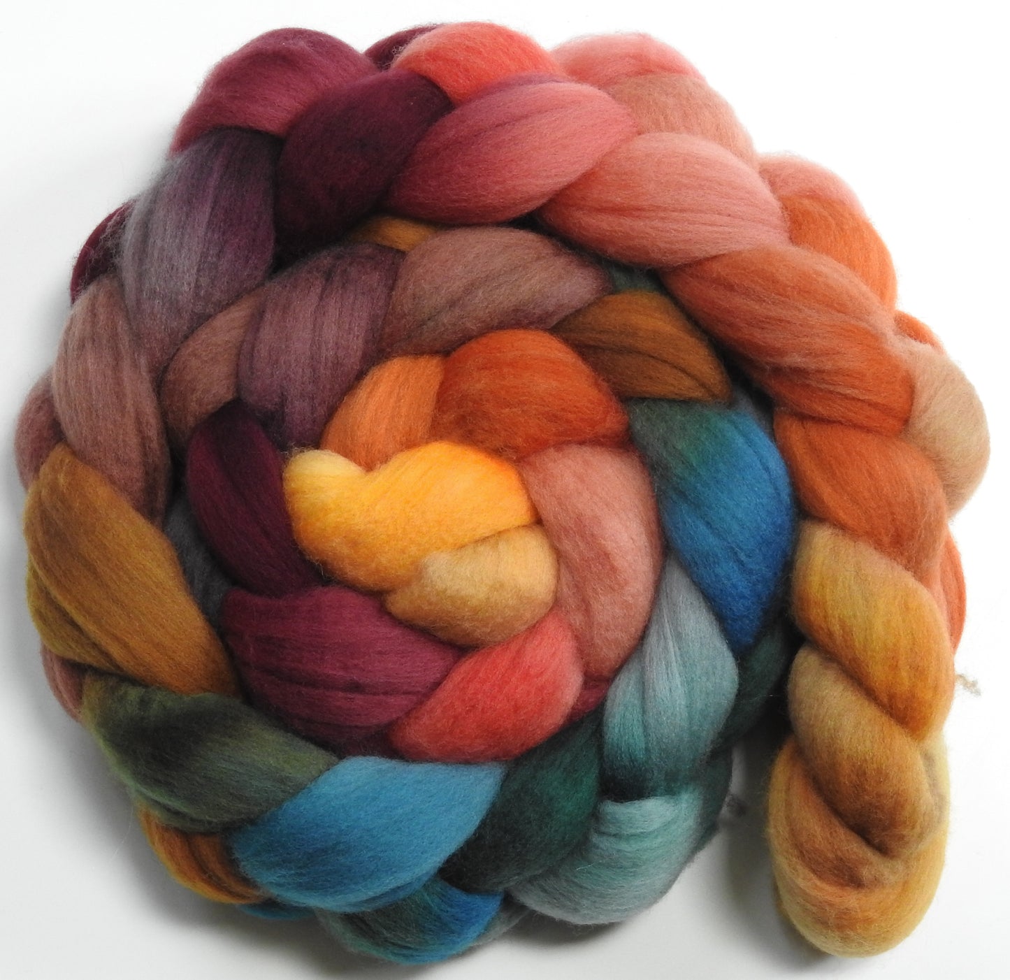 Smaug (light)- (5.8 oz.) Organic Polwarth