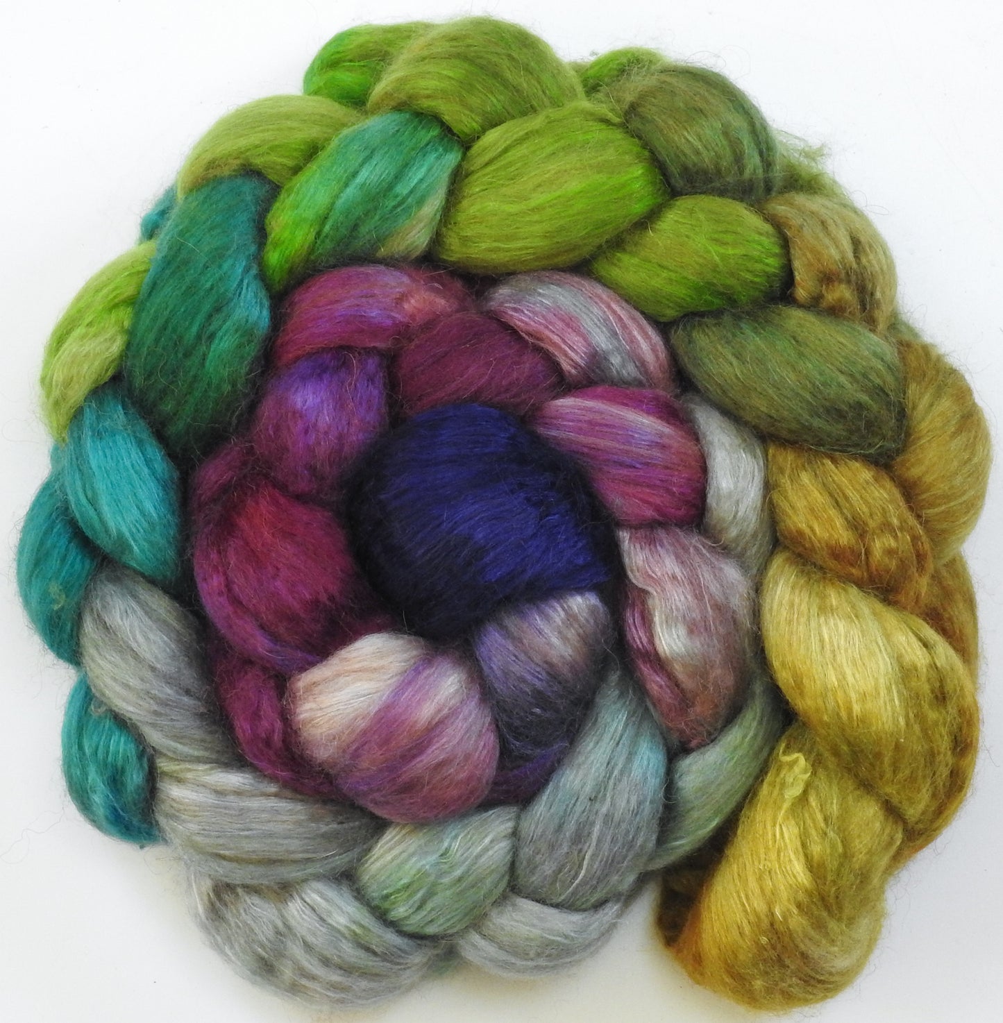 Pasque Flower - Baby camel/ tussah silk top (50/50)